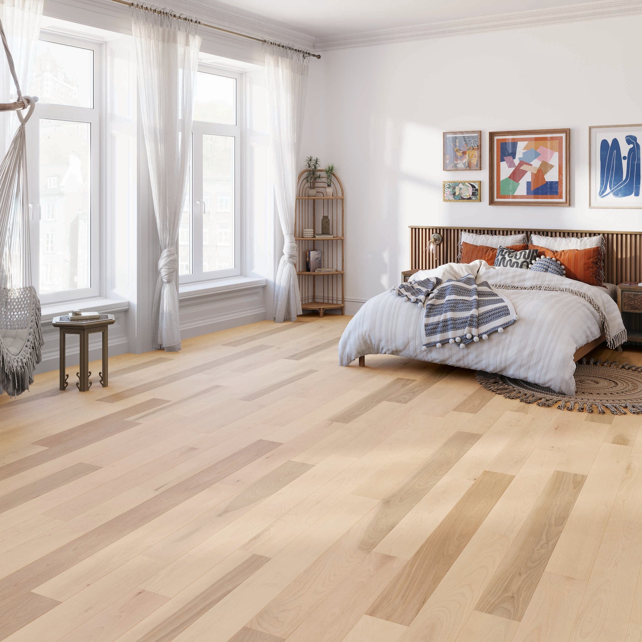 Birch Ice Select Smooth Satin - Bedroom