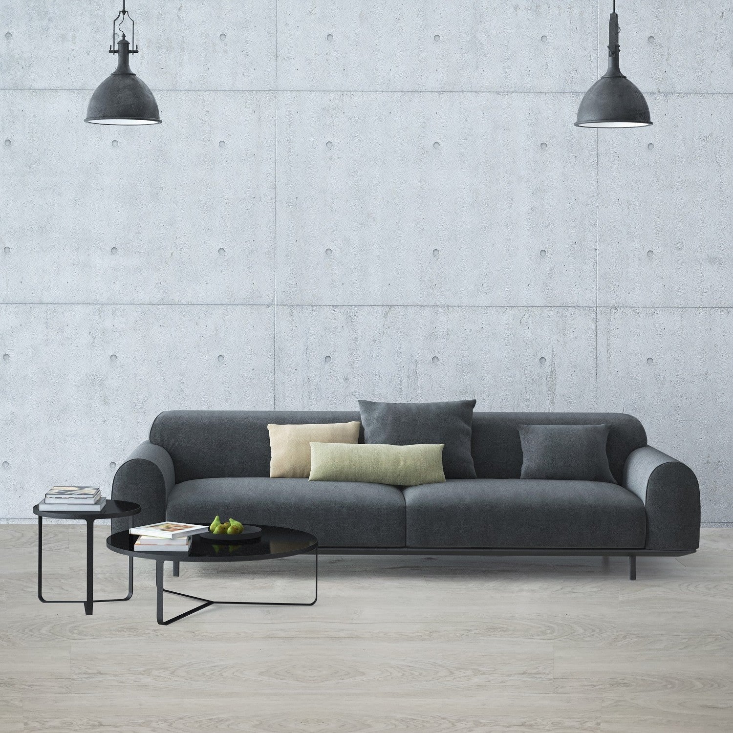 Topaz - Salon Chêne Blanc / White Oak Living room