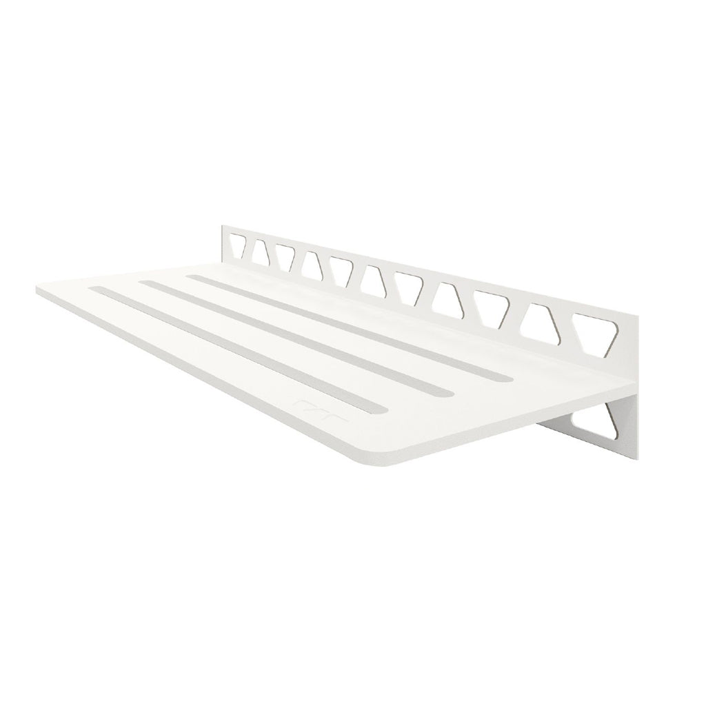 Shelf-w étagère à mur rectangle Wave Blanc Mat