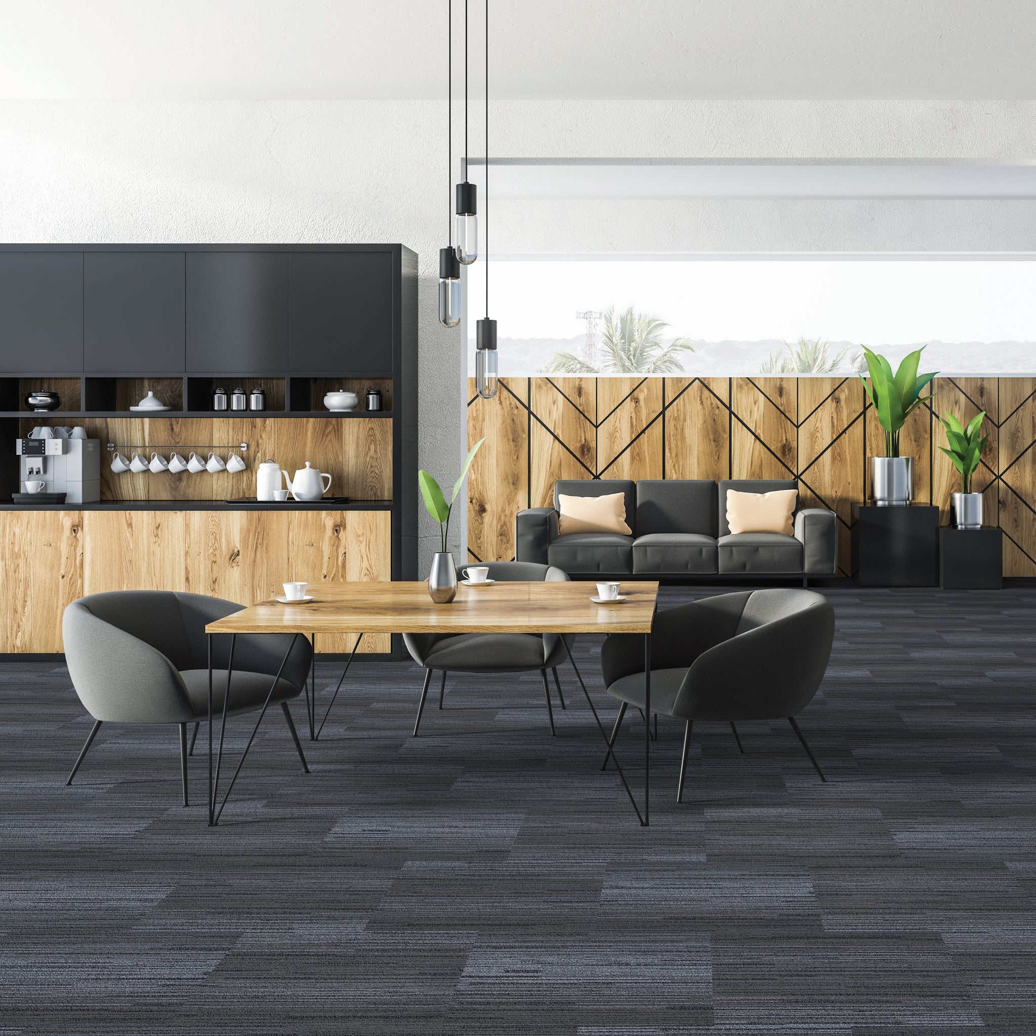 Beaford Salle à manger Leaning Grey / Beaford Dining room Leaning Grey