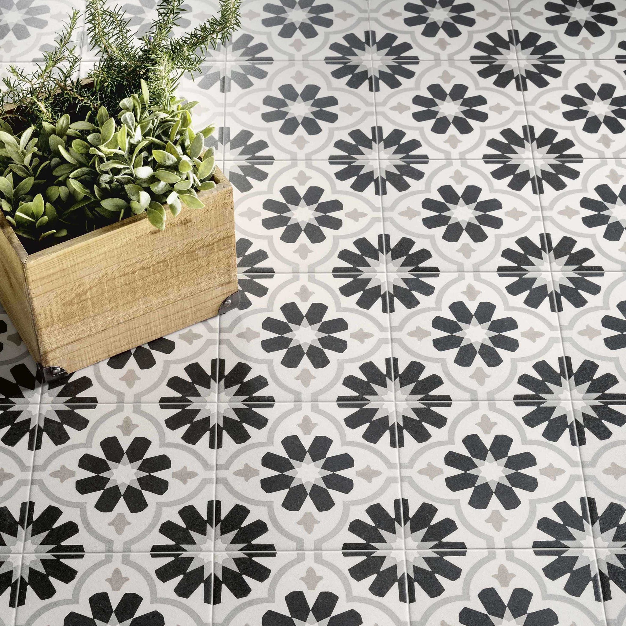 Deco Anthology Vestibule Etnic C B&W / Deco Anthology Hall Etnic C B&W