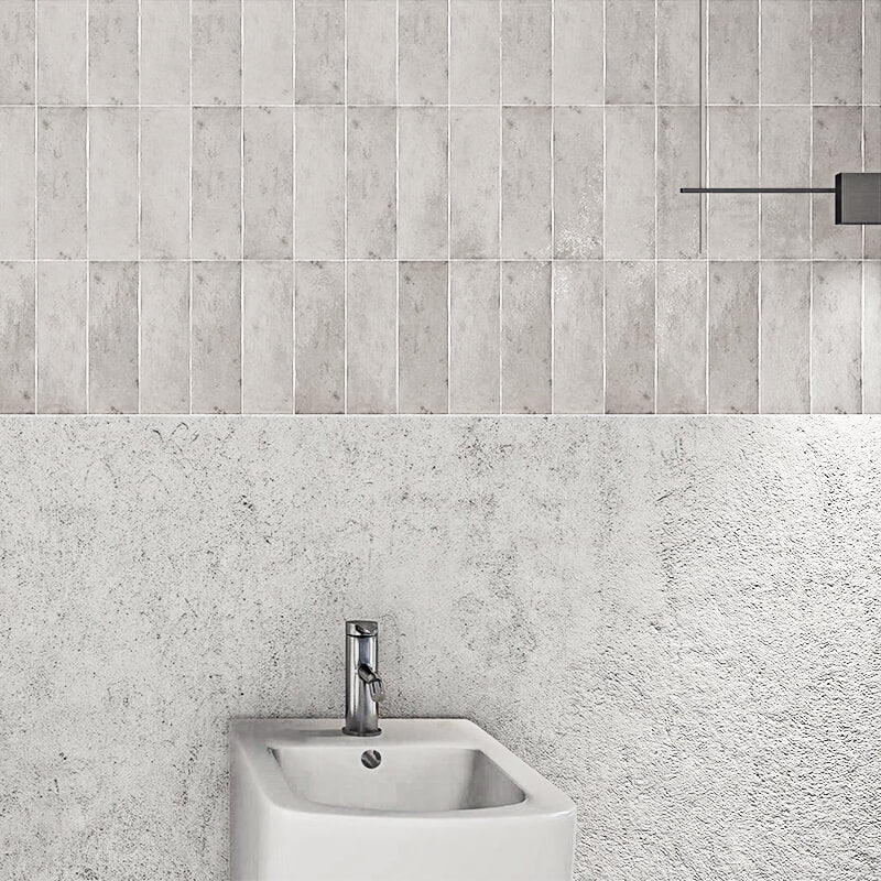 Estudio Ceramica Stucci Salle de bain Gris Argent / Estudio Ceramica Stucci Bathroom Silver Grey