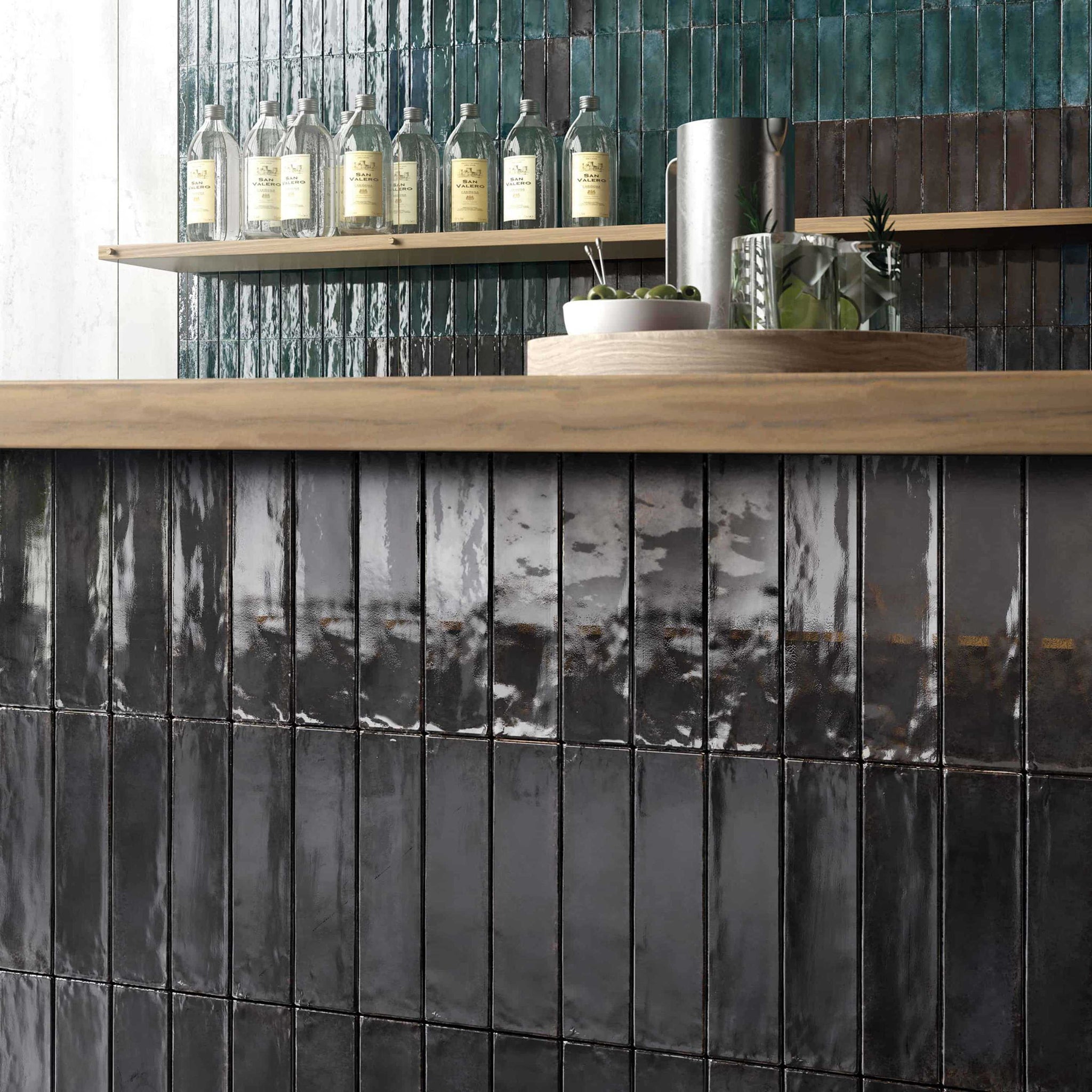 Metallica Bar 2 Vert et Noir / Metallica Bar 2 Green & Black