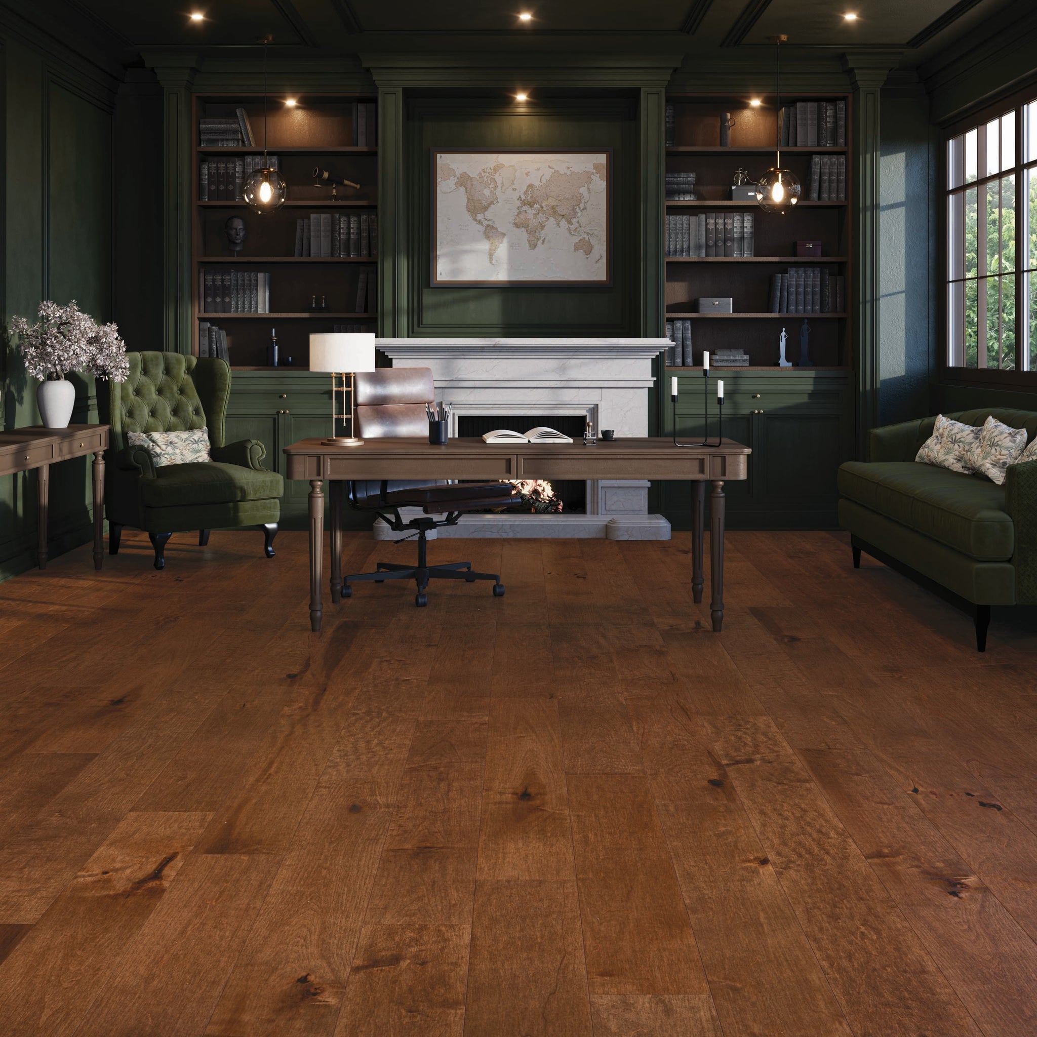 Maple Sunset Character Smooth Satin - Bureau