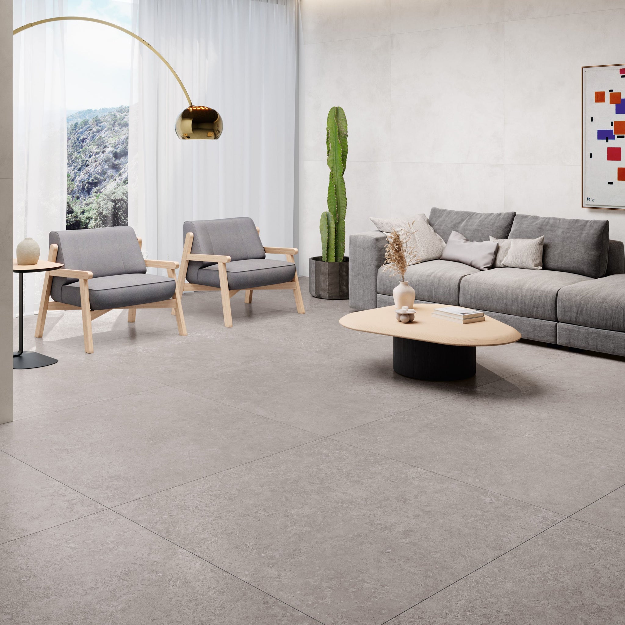 BATELA - GREY - ROOM SCENE