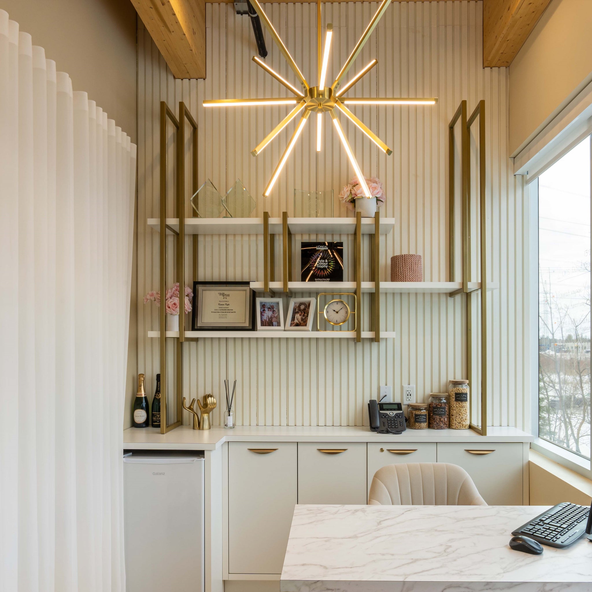 Latto Bureau Double Blanc / Latto Office Double White