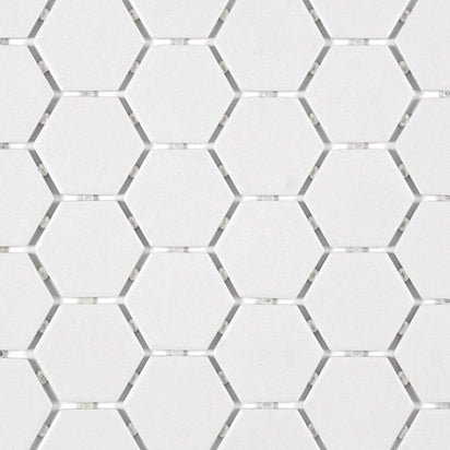 Blanc Arctique Hexagone / Arctic White Hexagon