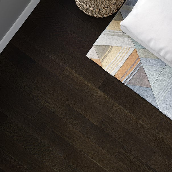 Chêne Blanc Sur Quartier V+ Max 19 Salon 2 Tribeca / White Oak Quartersawn V+ Max 19 Living room 2 Tribeca