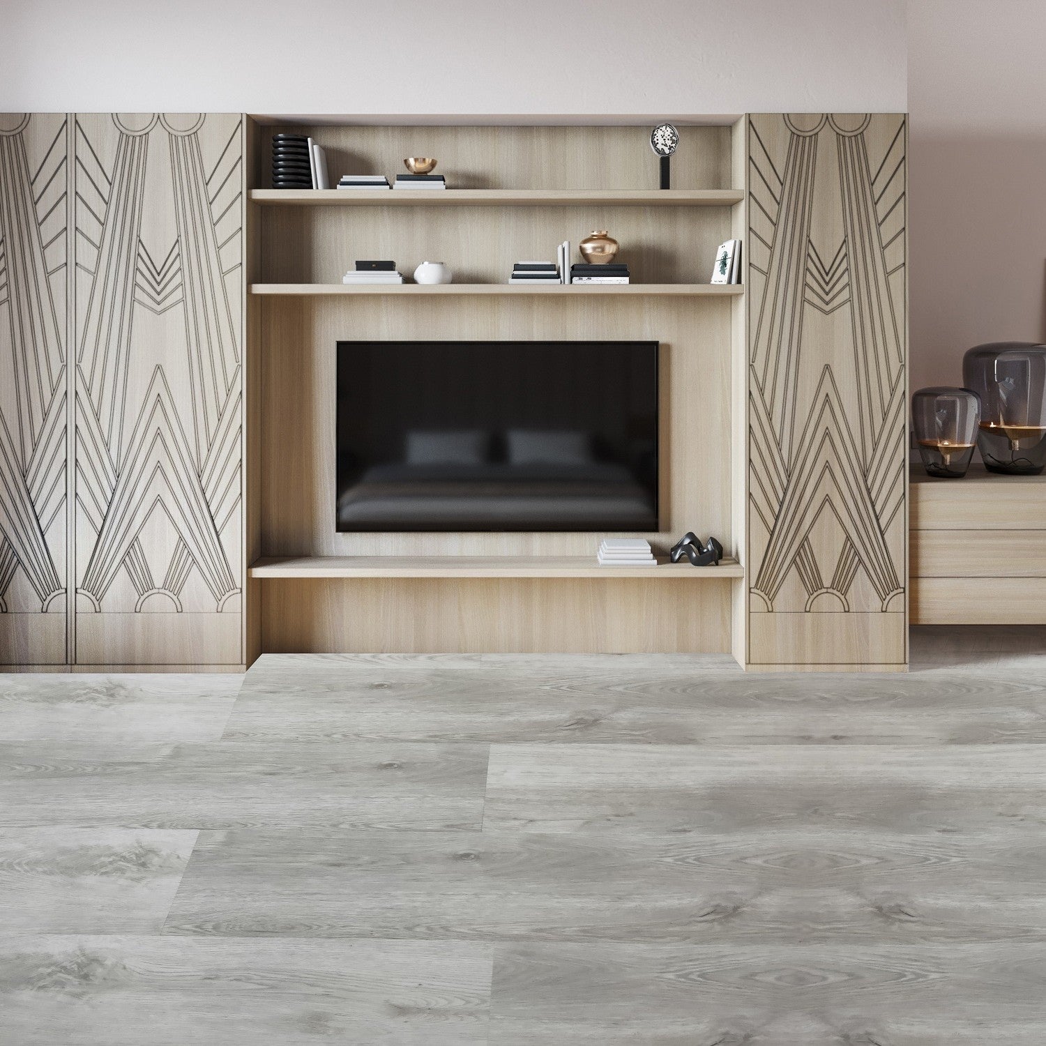 Topaz - Salon Gris Rustique / Rustic Grey Living room