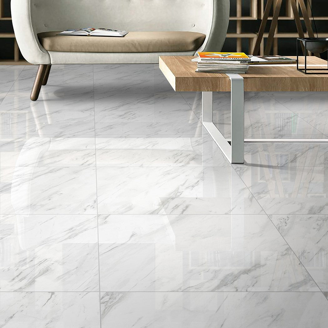 Eterna Poli Salon 2 Blanc Volkas / Eterna Polished Living room 2 Volkas White