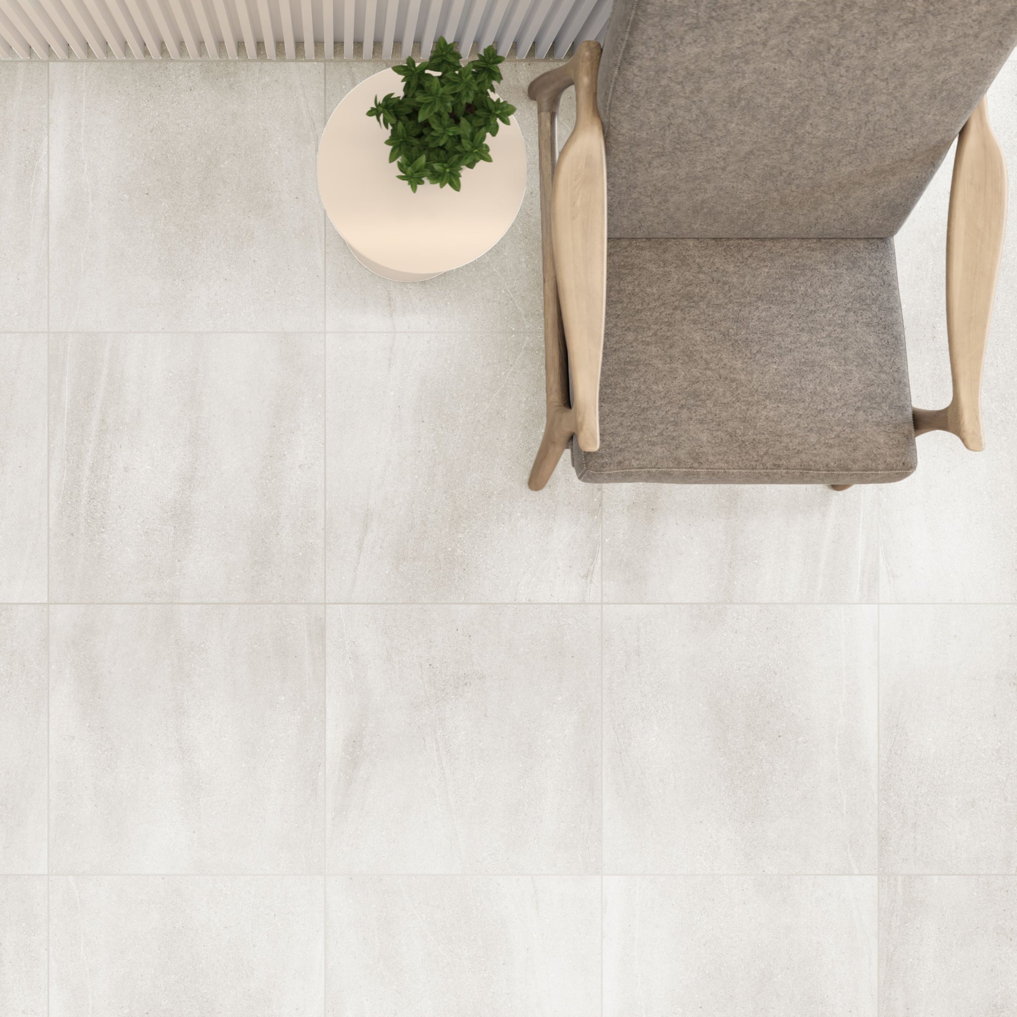 CALIZA - GESSO 24X24 - ROOM SCENE