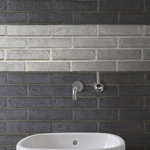 London Brick Salle de bain Noir / London Brick Bathroom Black