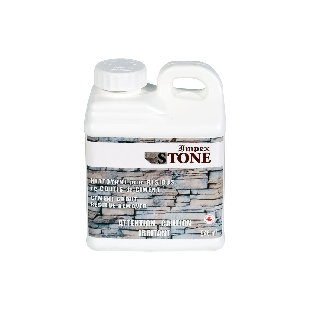 Impex stone cement grout residue cleaner – 946 ml