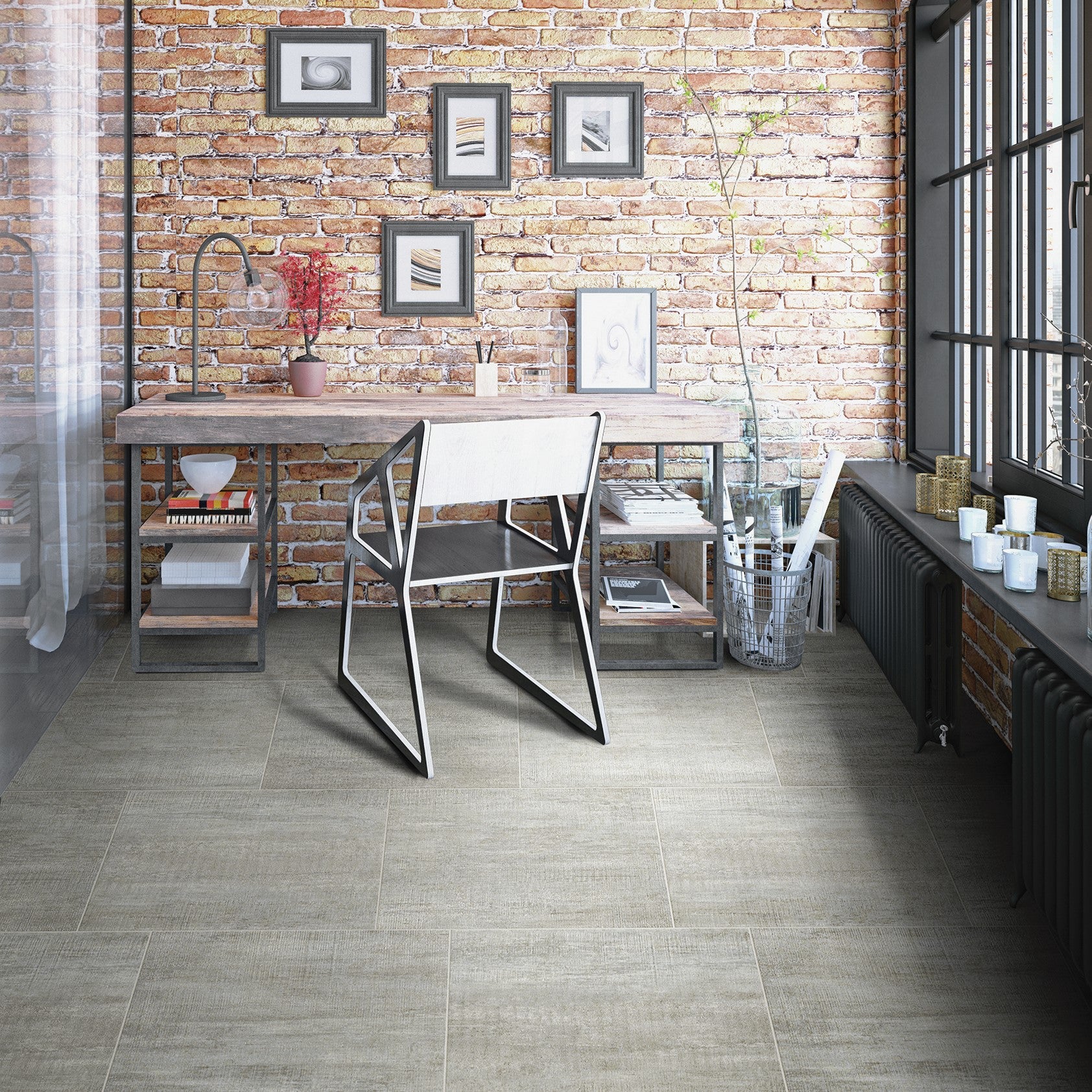 Frist Class Bureau Concreto / First Class Office Concreto