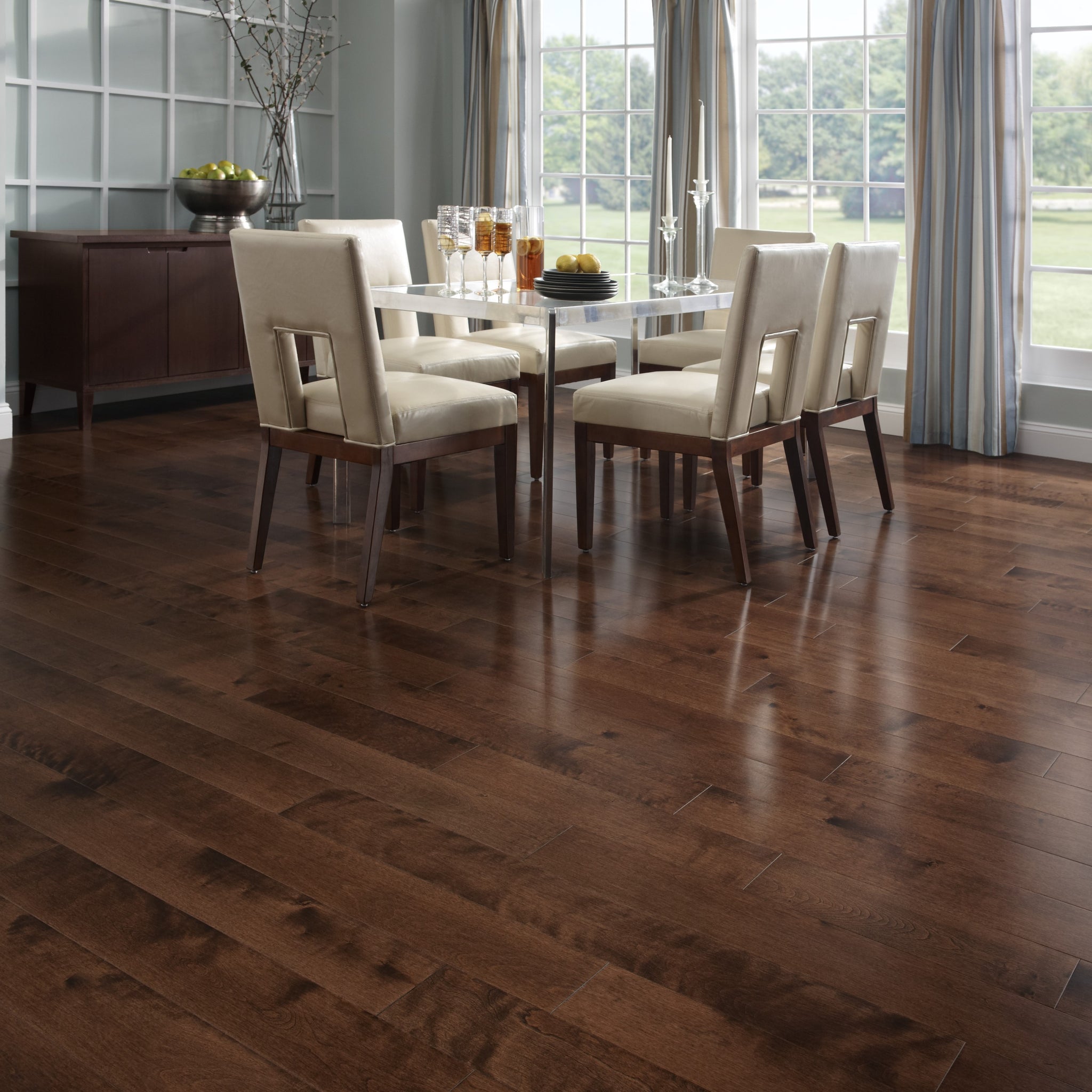 Merisier V+ Solidclassic Mat Salle à manger Cappuccino / Birch V+ Solidclassic Matte Dining room Cappuccino