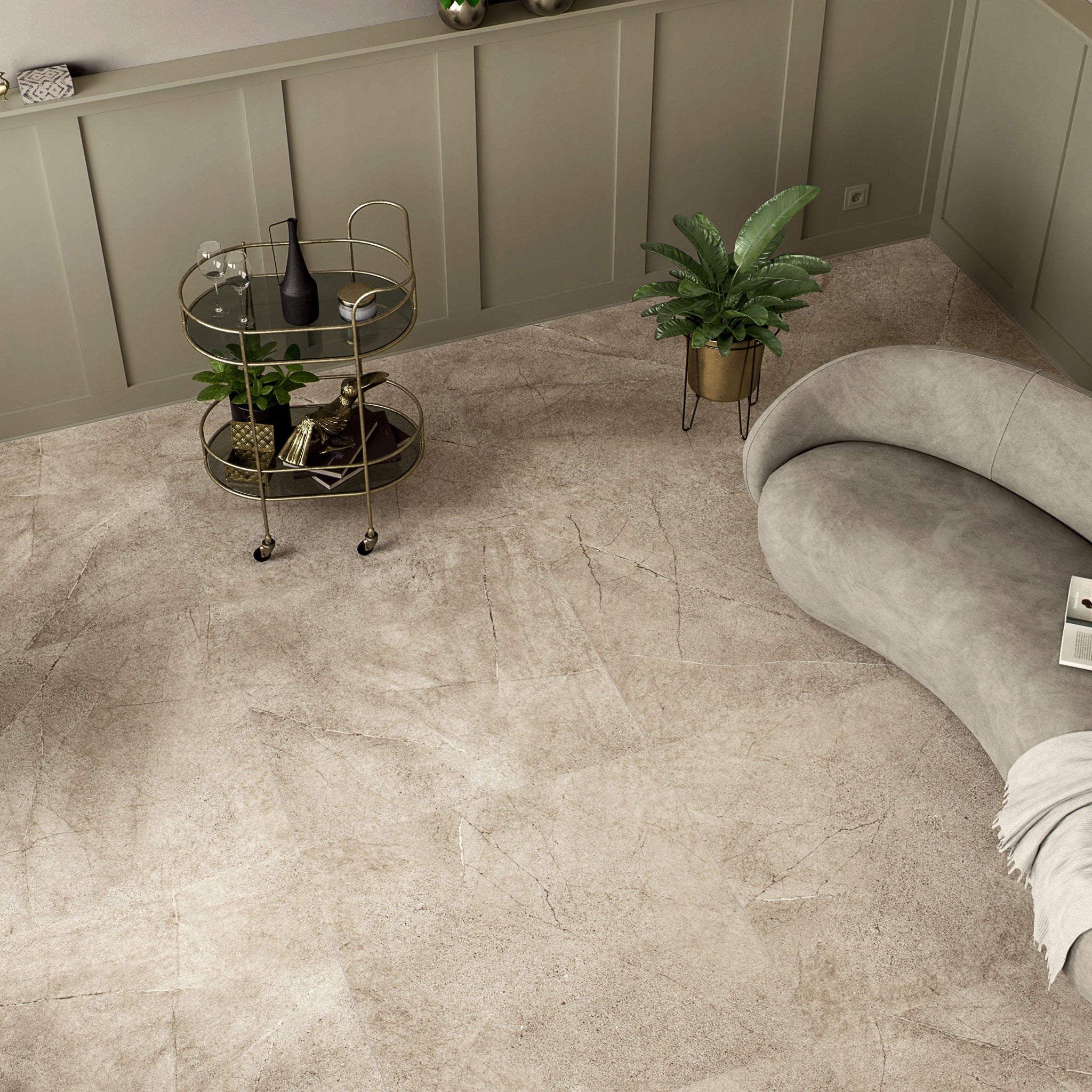 Kenzo antic 24" x 24"