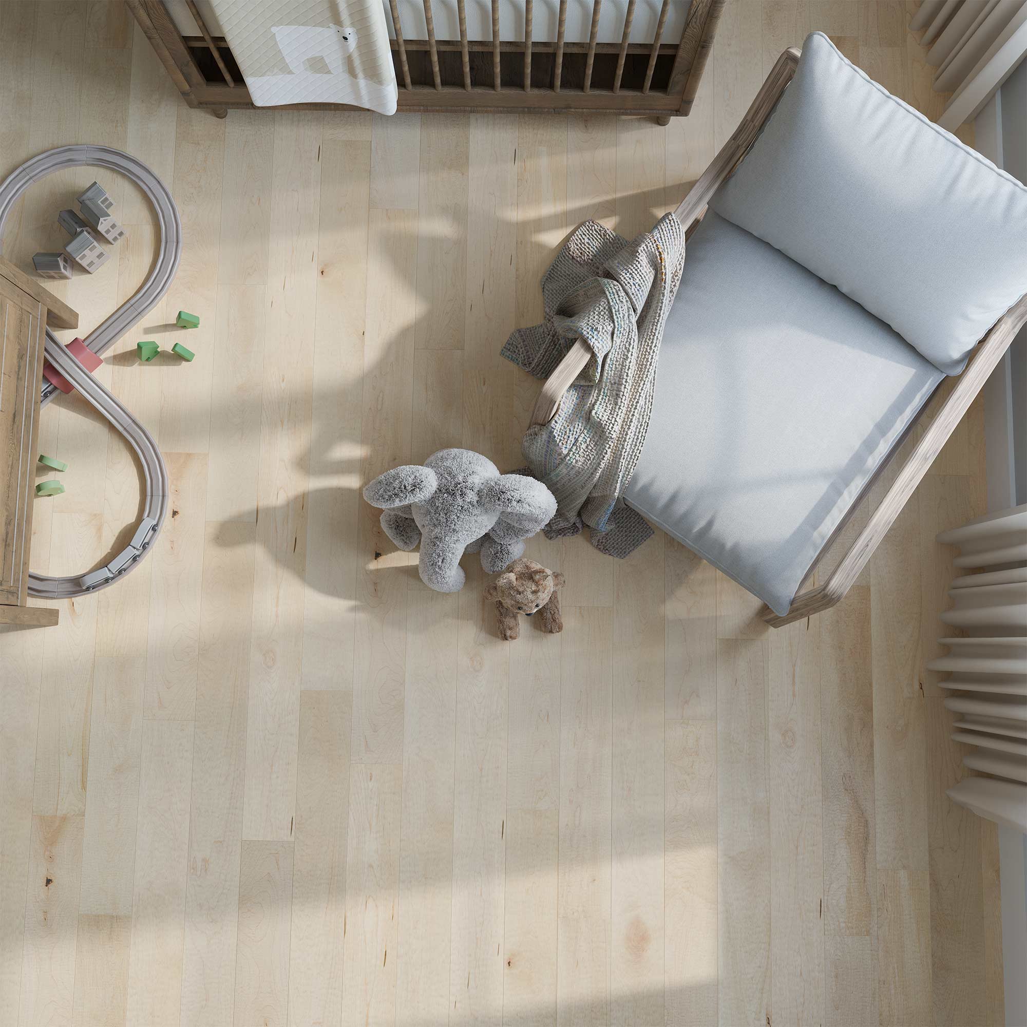 Érable V+ Flex 19 Chambre d'enfant Raw / Maple V+ Flex 19 Kid Bedroom Raw