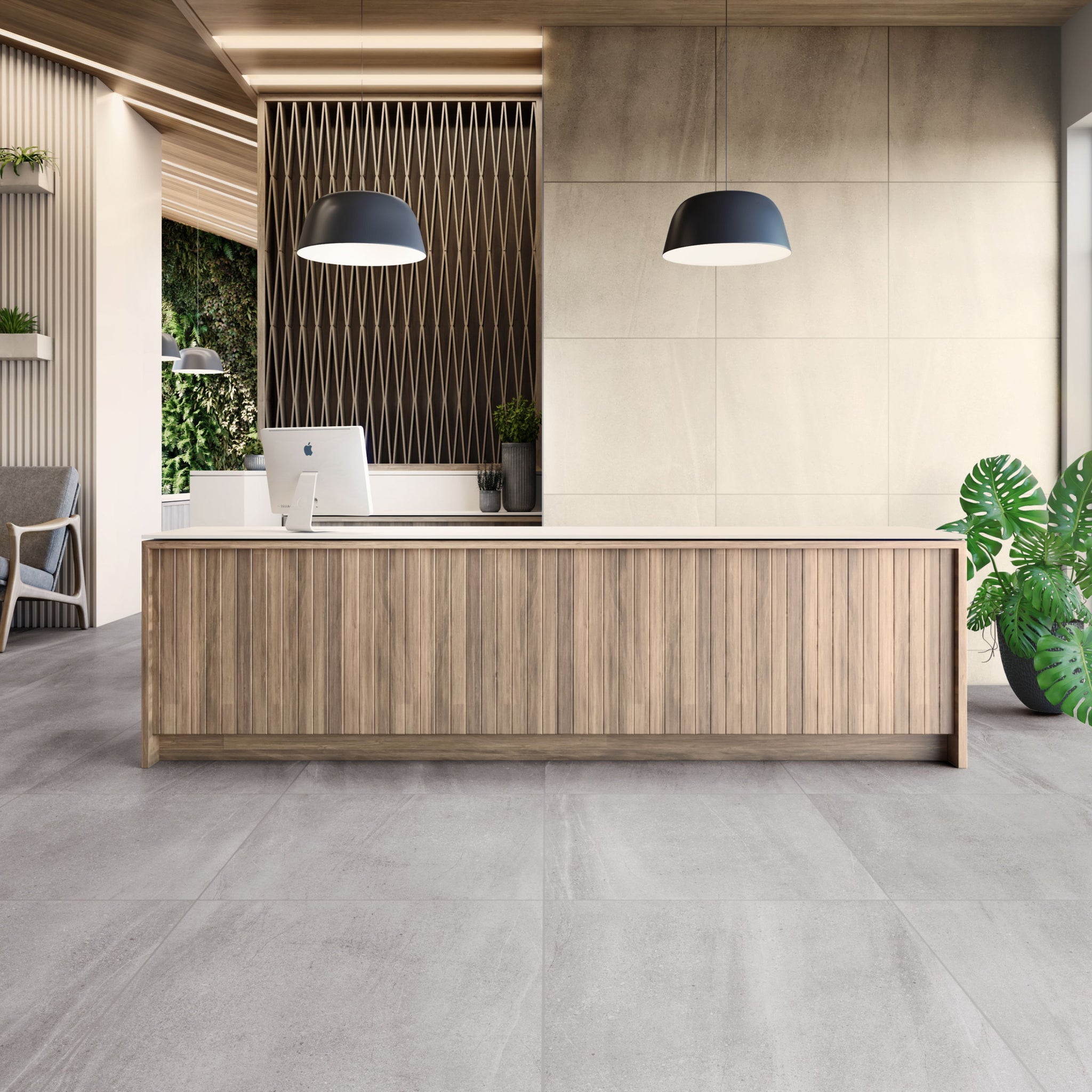 CALIZA - FOSSILE 24X24 - OFFICE