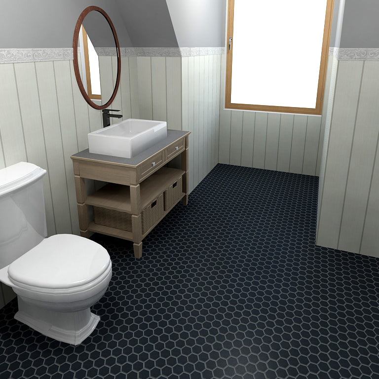 Ontario Salle de bain Noir Hex / Ontario Bathroom Black Hex