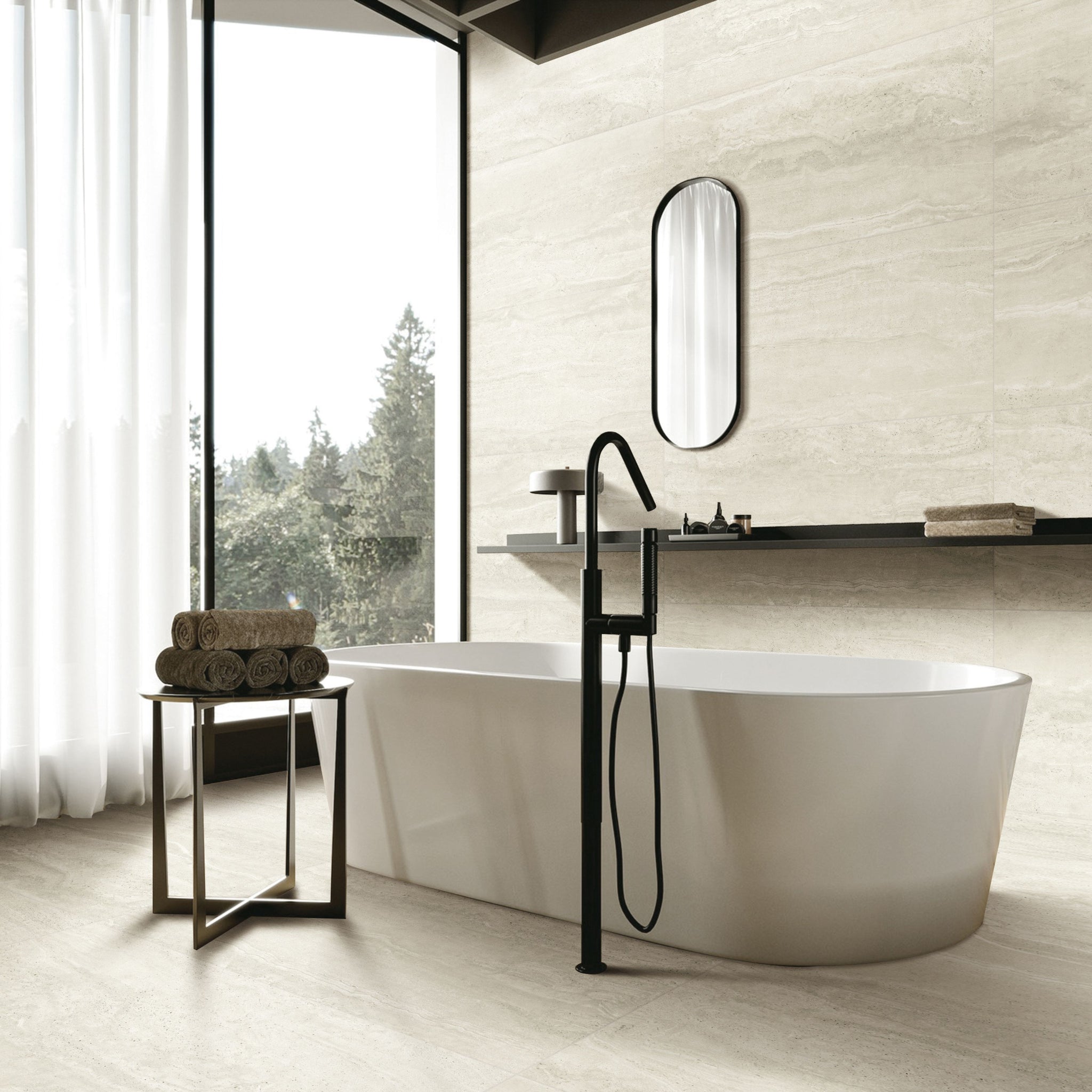 Roma travertine 24" x 24"
