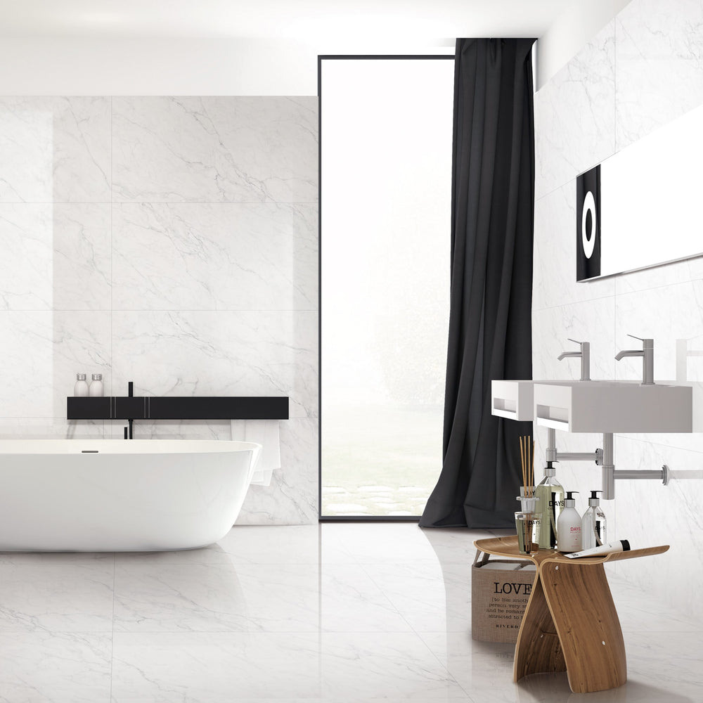 Carrara-BMB Salle de bain Bianco / Carrara-BMB Bathroom Bianco