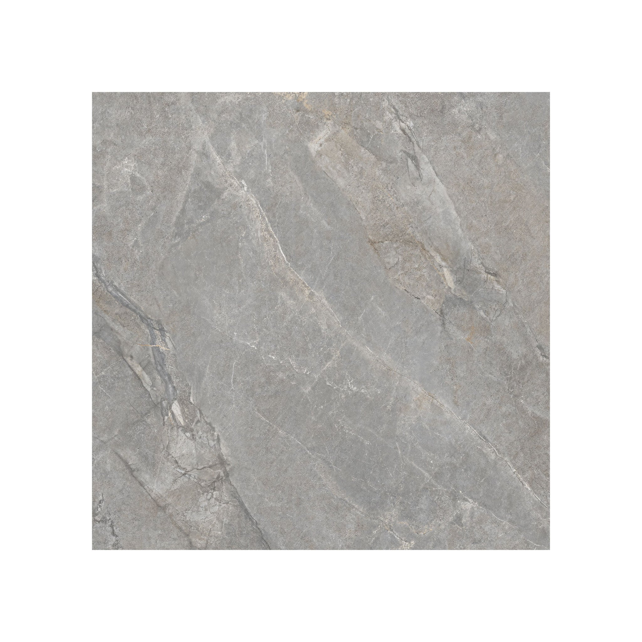 Indus 24" x 24" gris mat