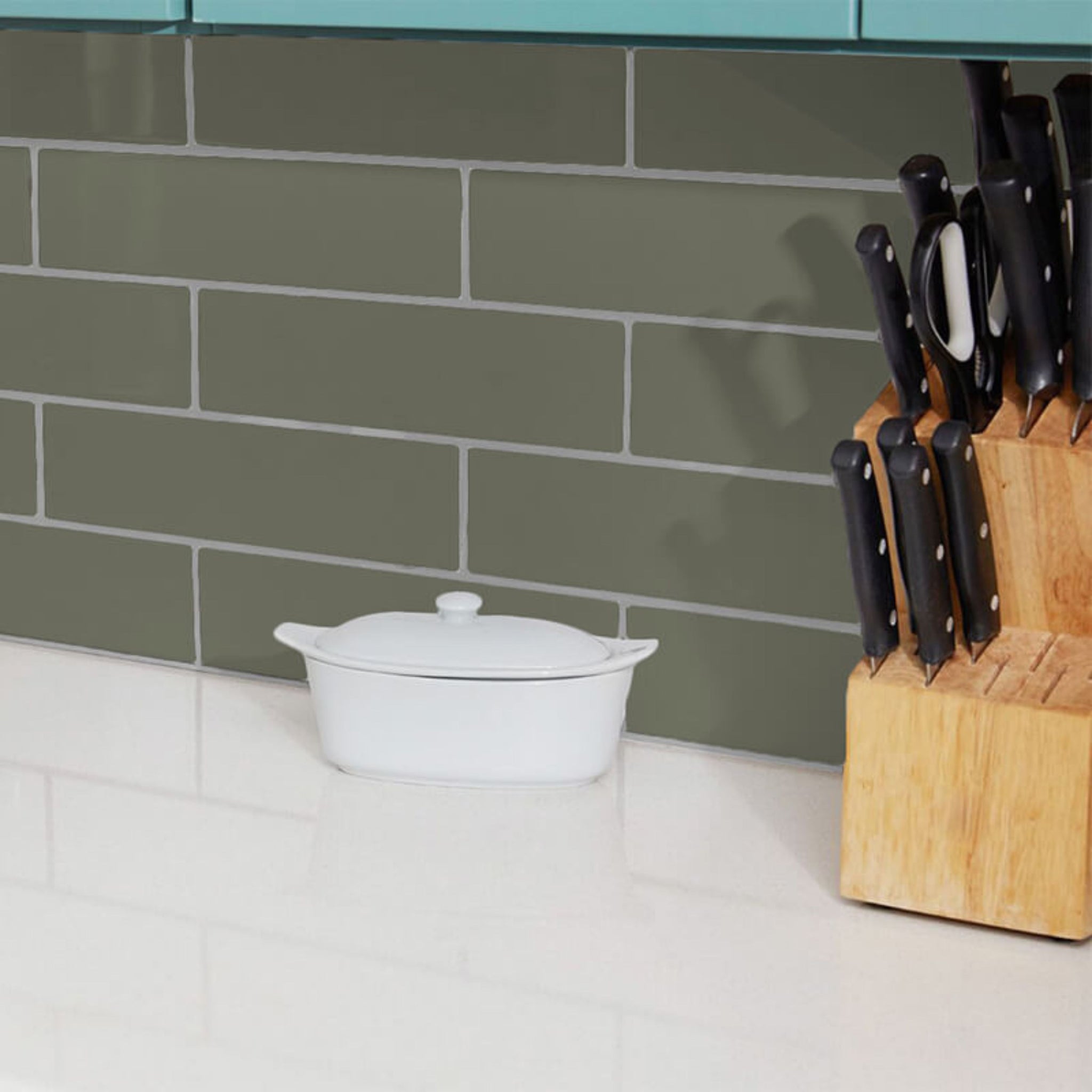 LISO - DARK GREY 3X12 - ROOM SCENE