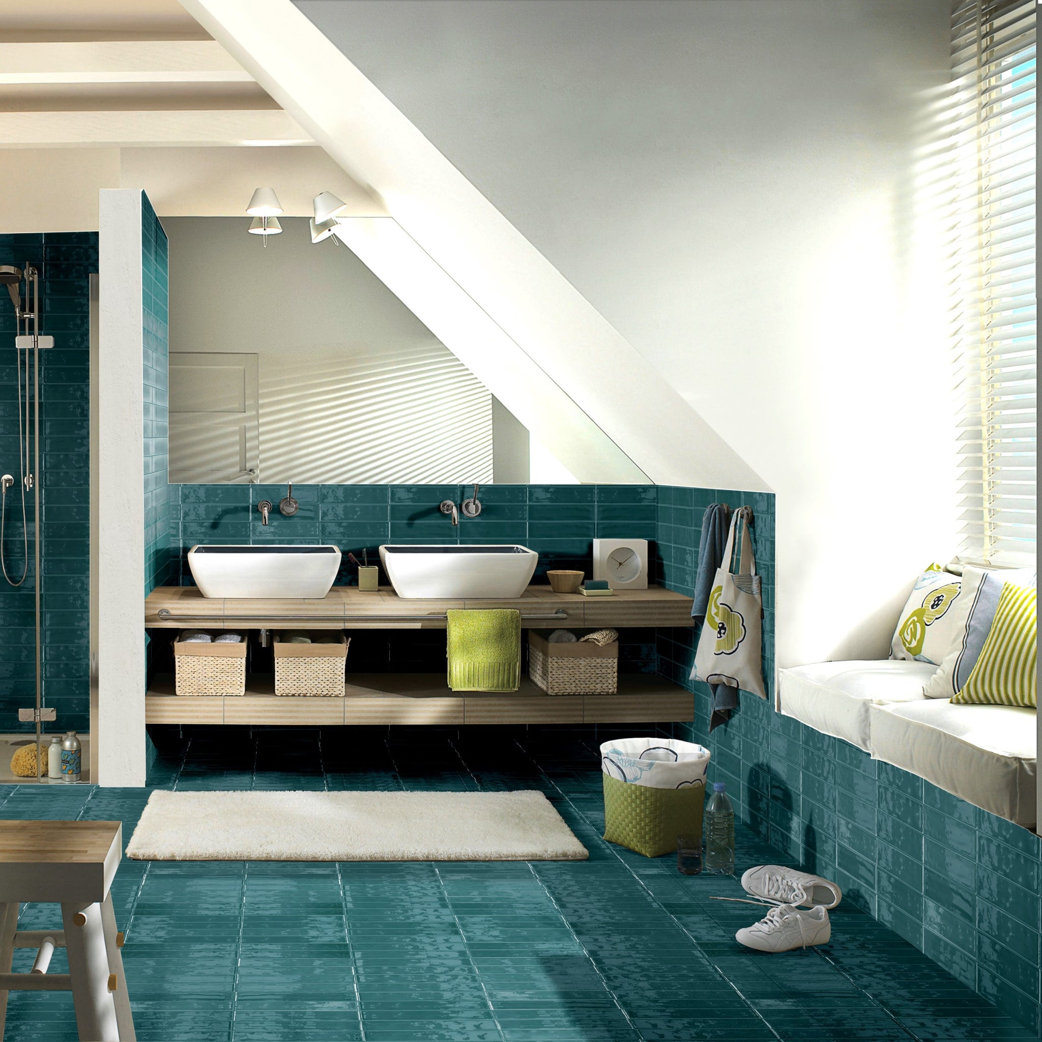 Oceani Salle de bain Émeraude / Oceani Bathroom Emerald