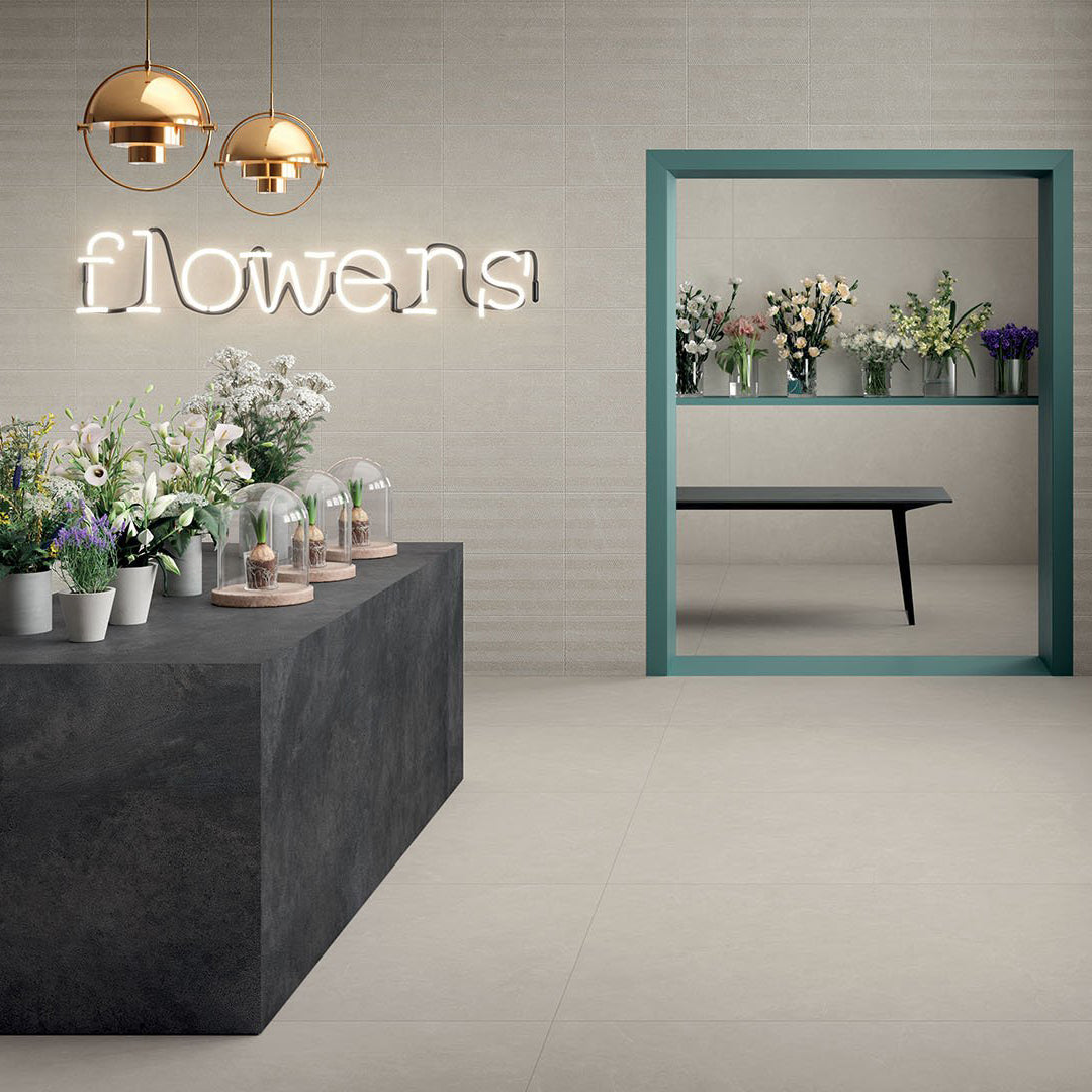 Arkistone Magasin Gris Pâle Décor / Arkistone Store Light Grey Decor