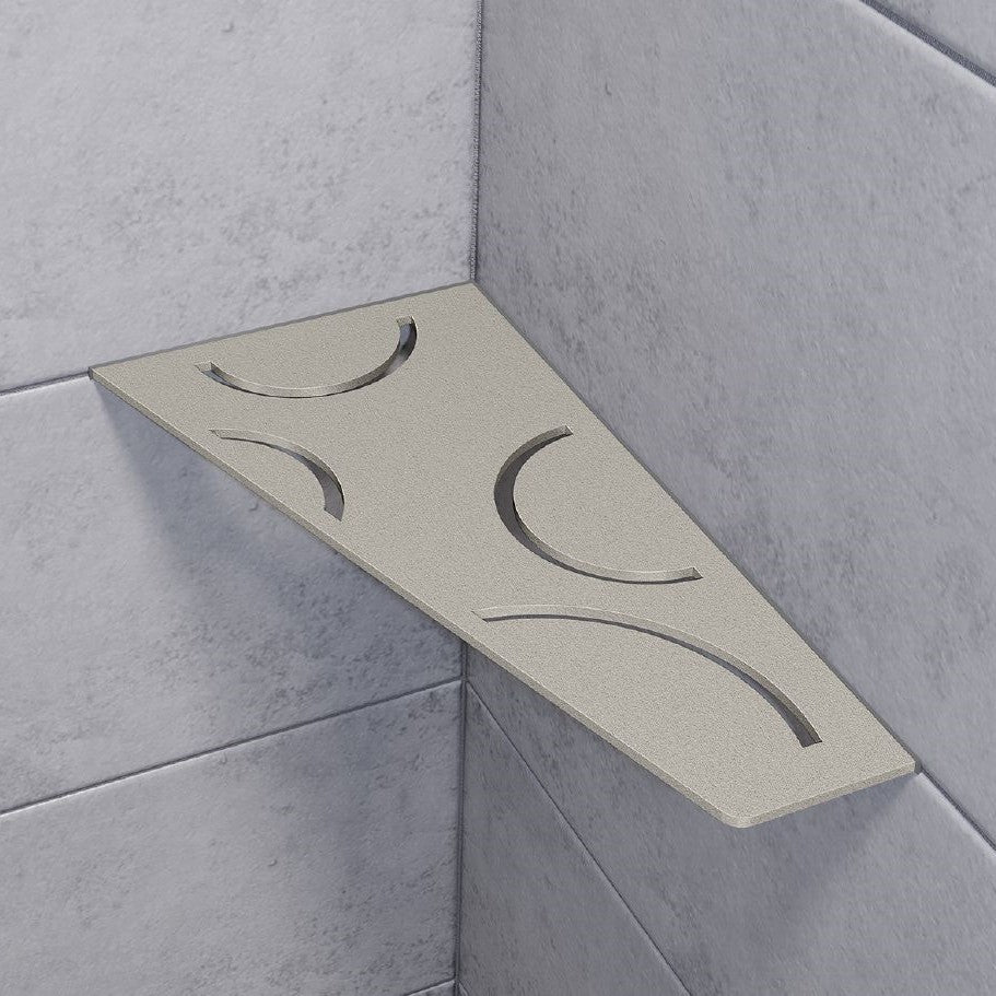 Shelf-E Aluminium Quadrilatère Crème Curve / Shelf-E Quadrilateral Cream Curve