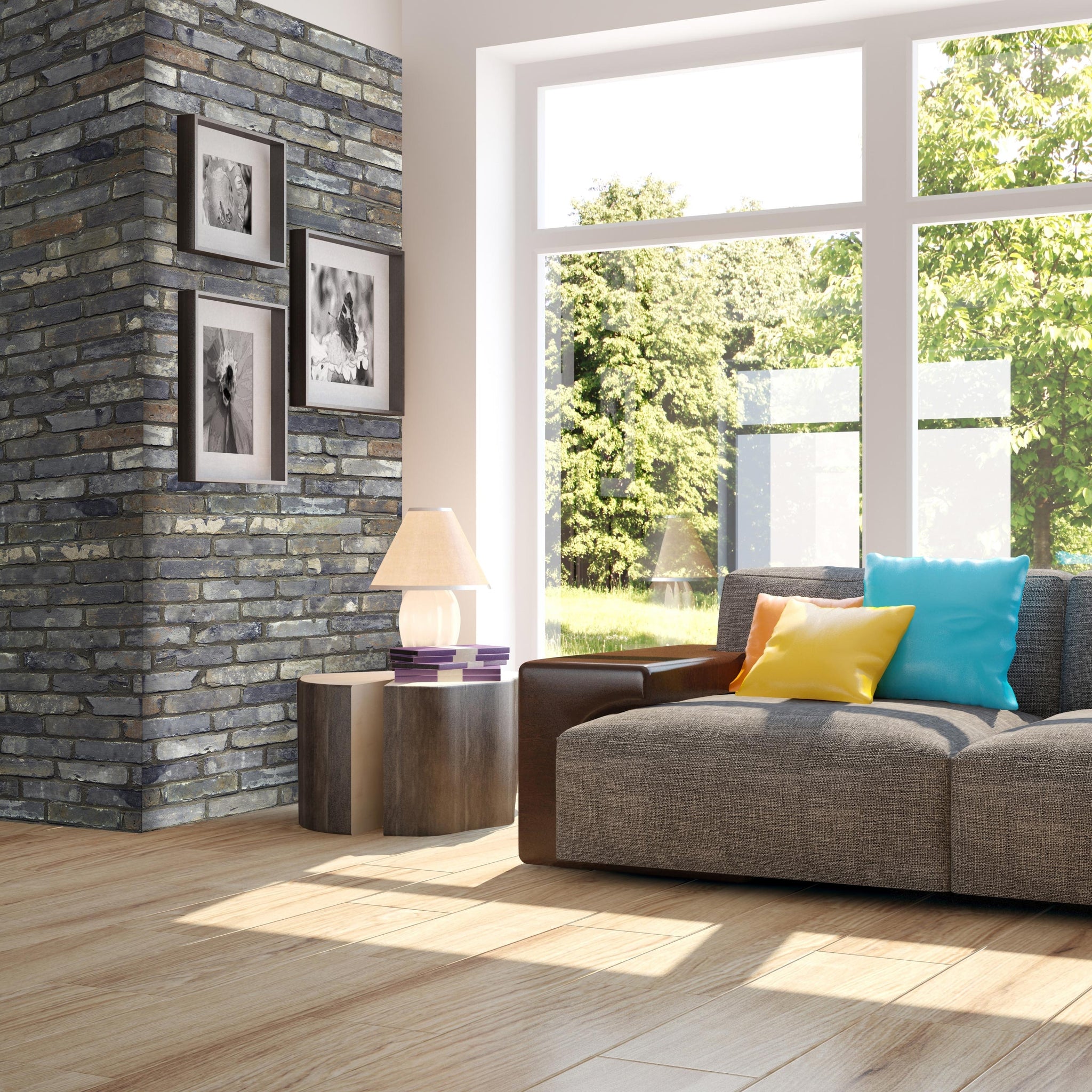 Briquette St-Charles Salon / St-Charles Brick Living room