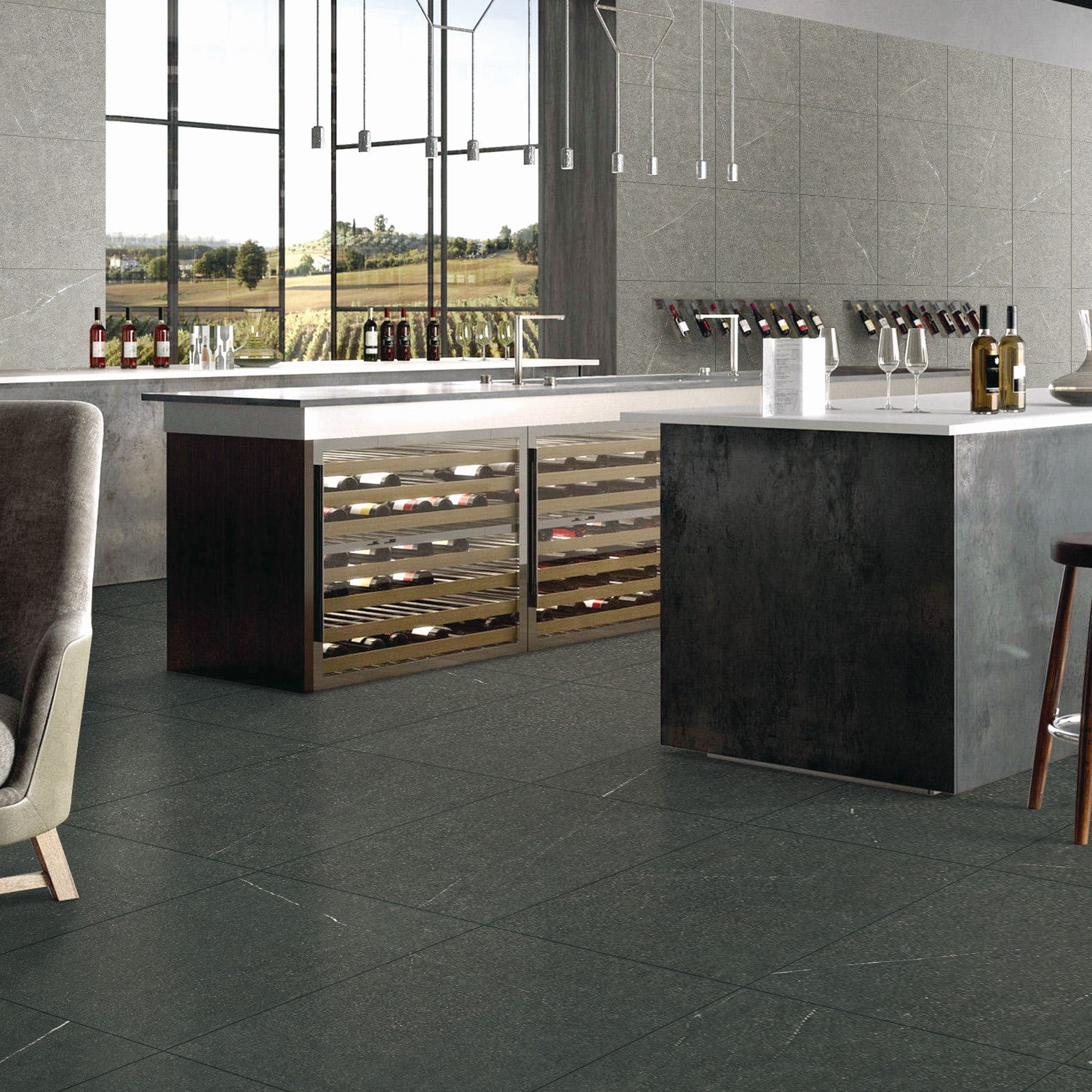 Royale Stone Cuisine Noir / Royale Stone Kitchen Black