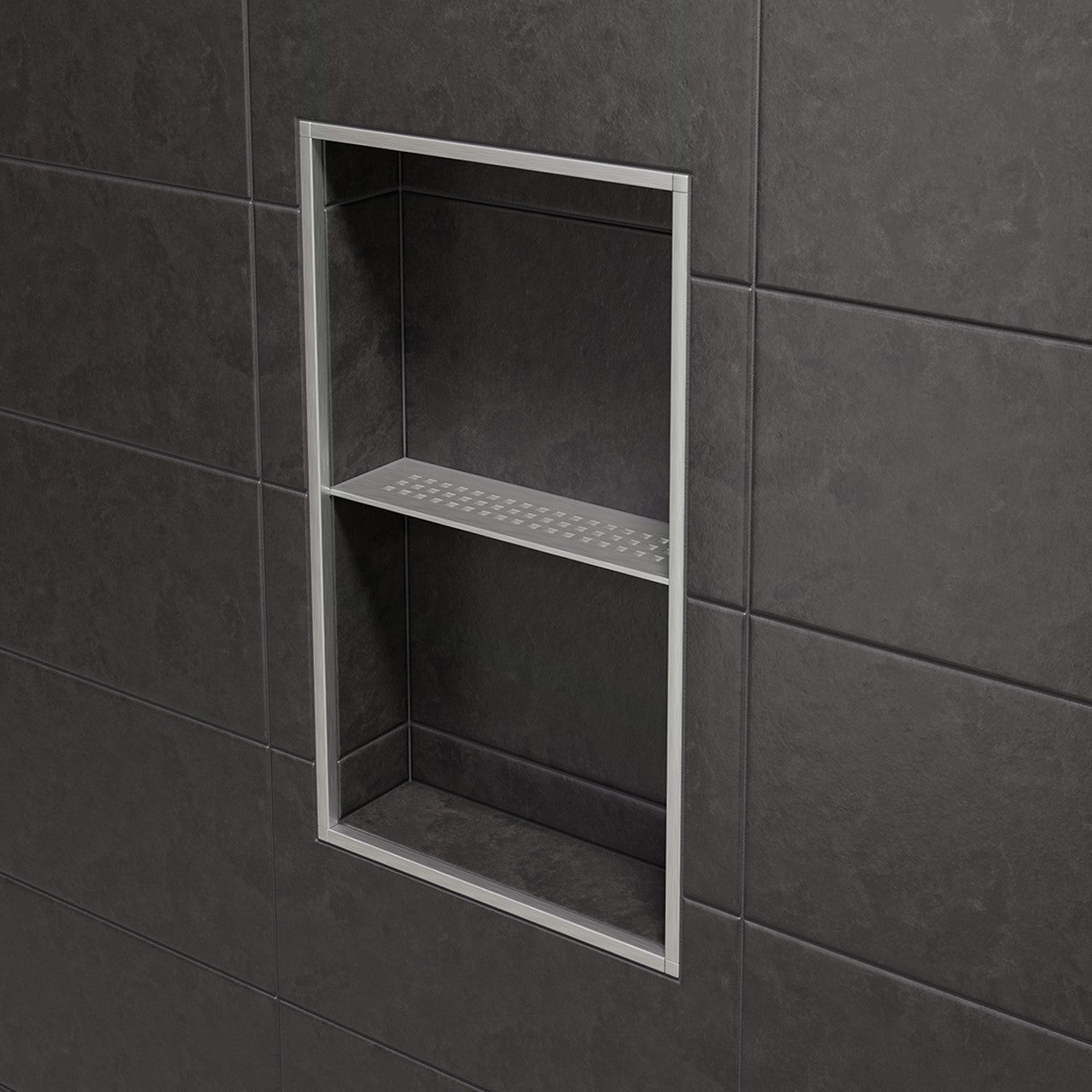 Shelf-N Square Inox Brossé / Shelf-N Square Brushed Inox
