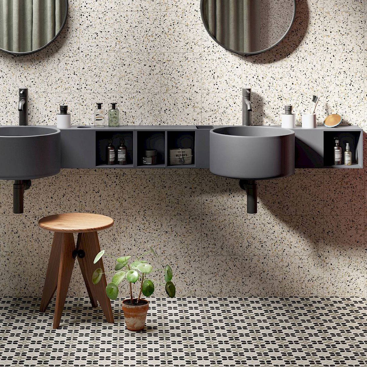 Frammenti Salle de bain Bianco Micro & Bianco Décor / Frammenti Bathroom Bianco Micro & Bianco Decor