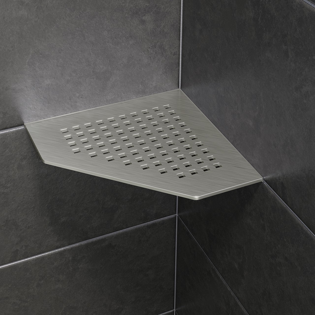 Shelf-E Acier Inoxydable Pentagonale Square / Shelf-E Stainless Steel Pentagonal Square