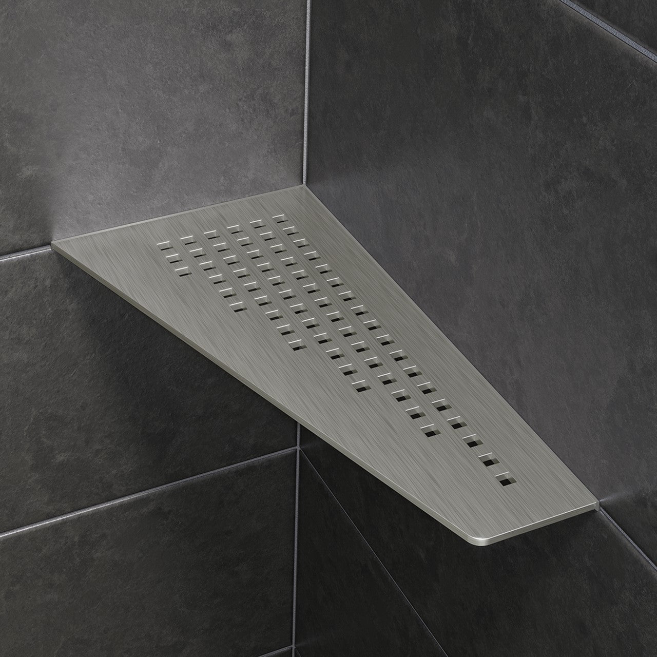 Shelf-E Acier Inoxydable Quadrilatère Square / Shelf-E Stainless Steel Quadrilateral Square