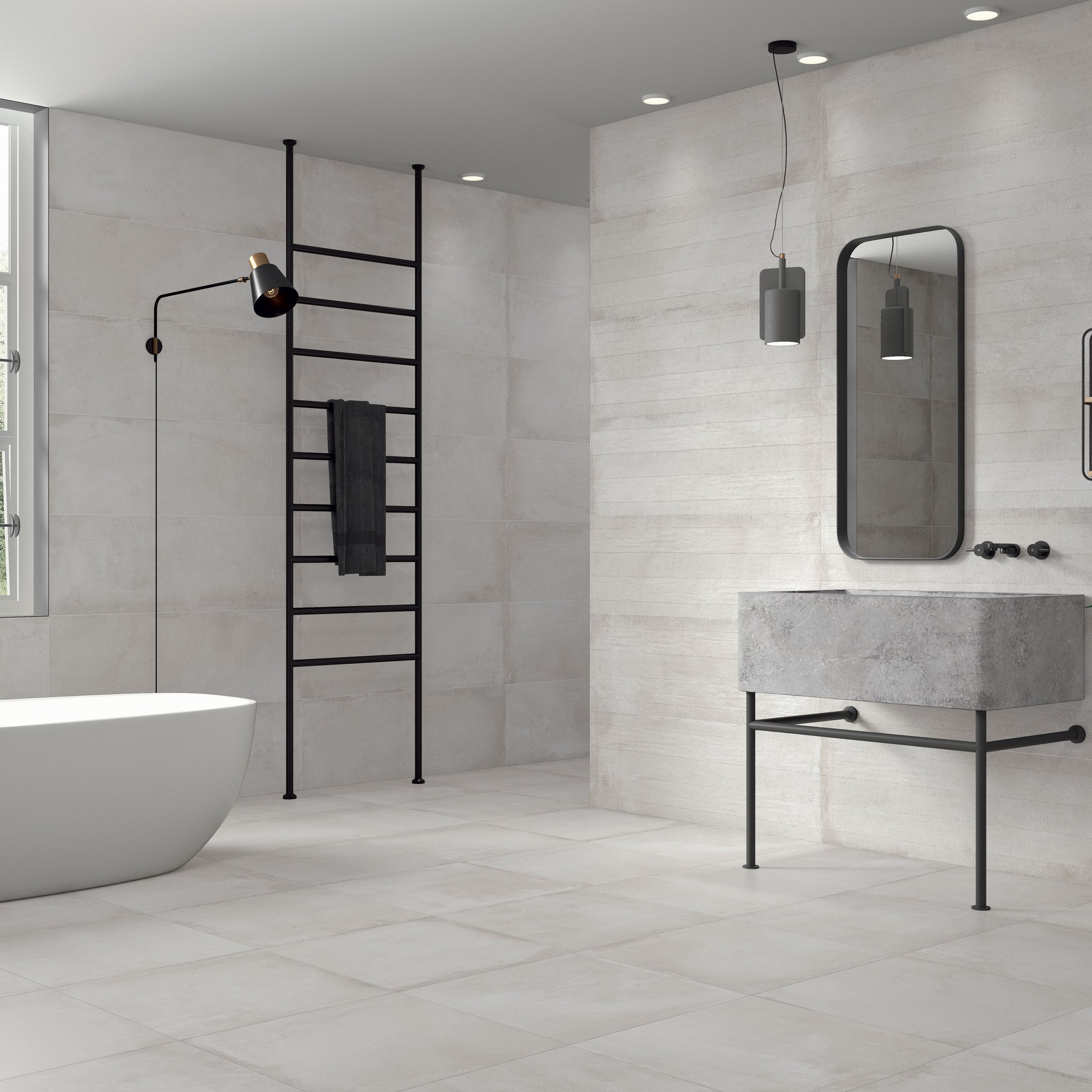 Stoneage Salle de bain Blanc / Stoneage Bathroom White