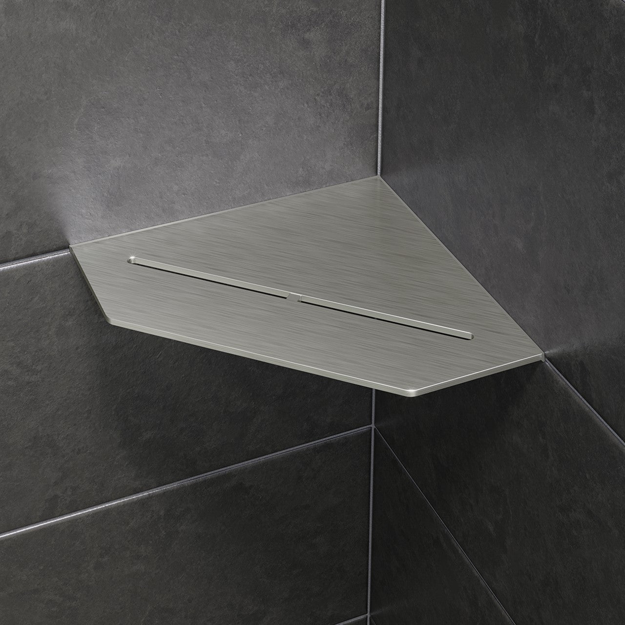 Shelf-E Acier Inoxydable Pentagonale Pure / Shelf-E Stainless Steel Pentagonal Pure