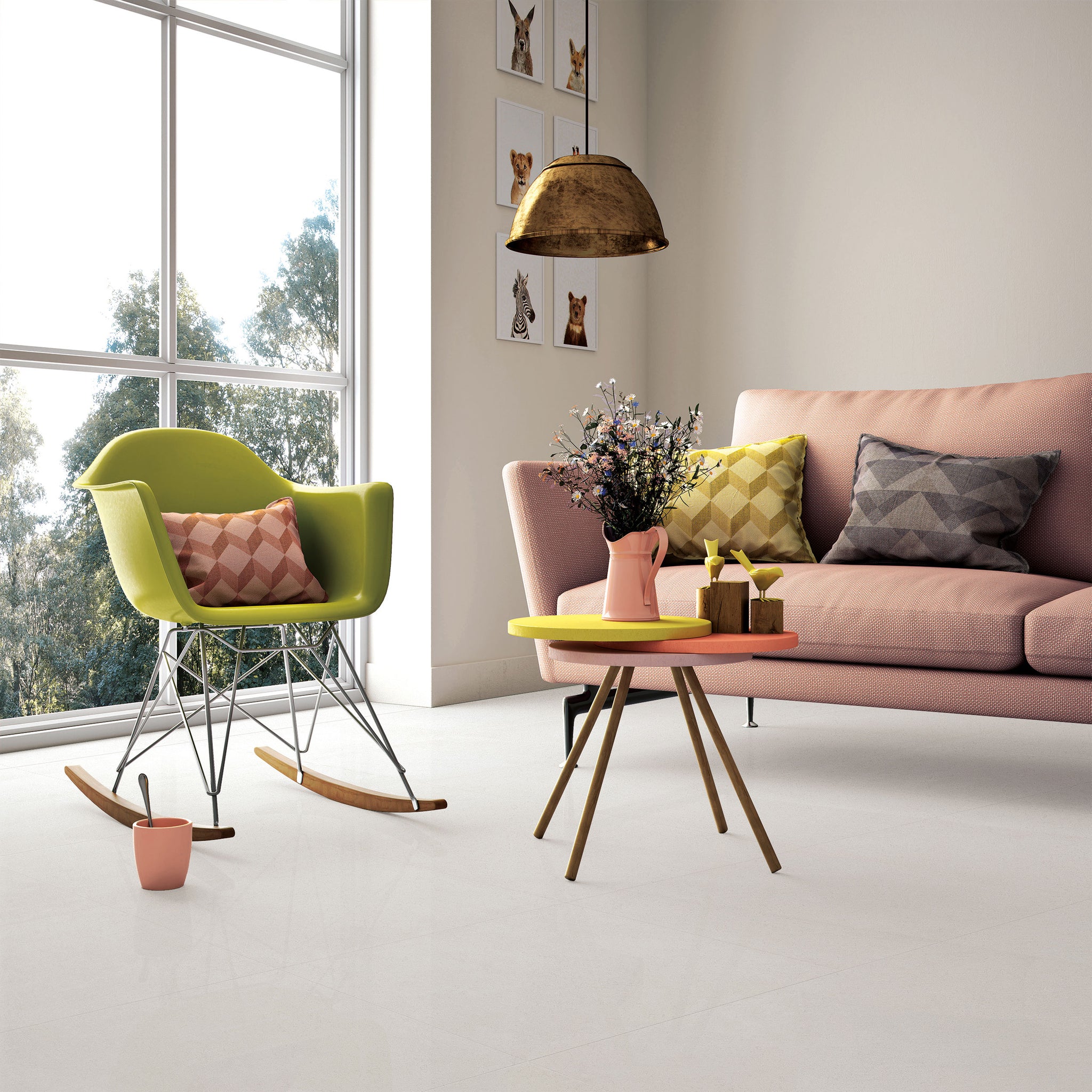 Everton Salon Blanc / Everton Living room White