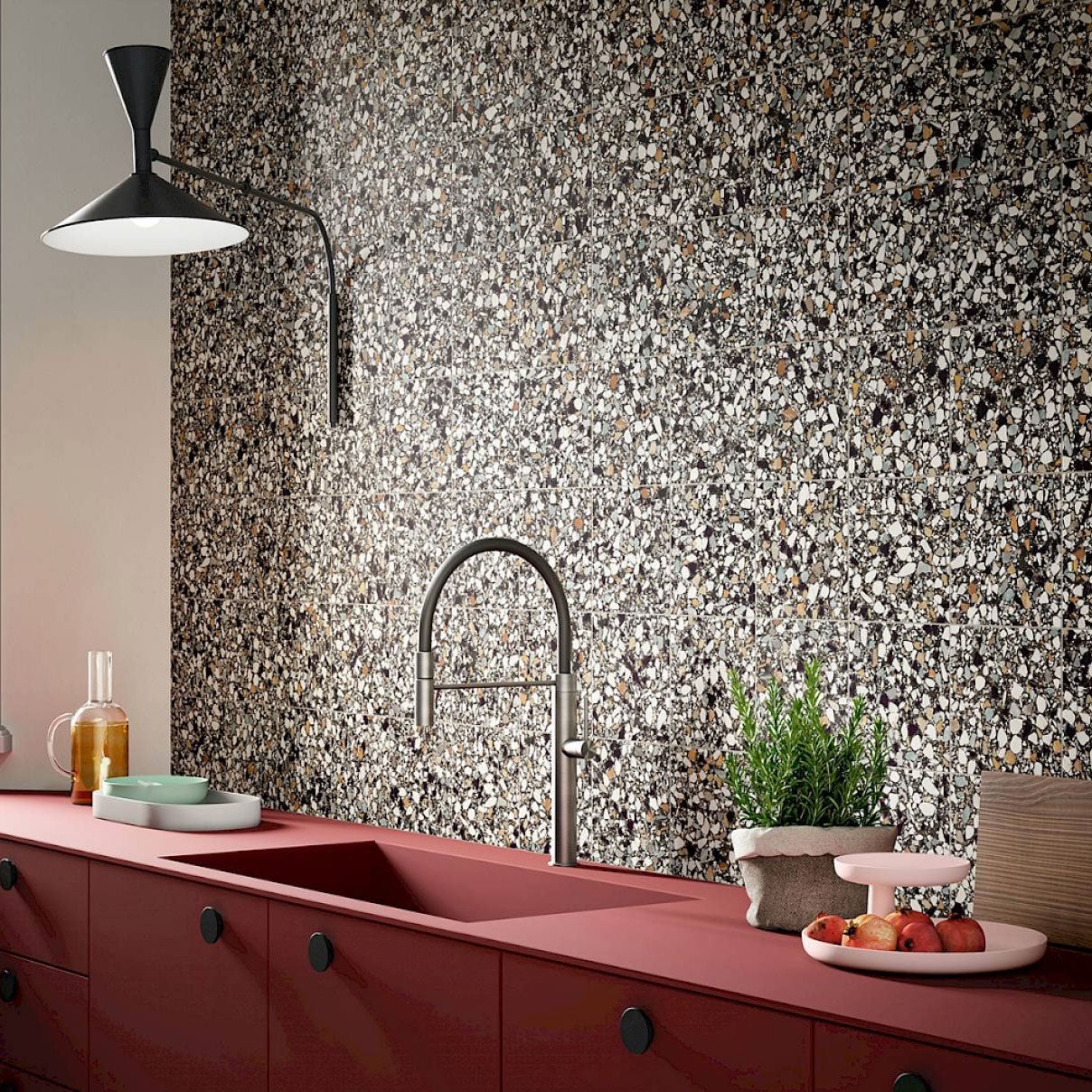 Frammenti Cuisine Nero Macro / Frammenti Kitchen Nero Macro