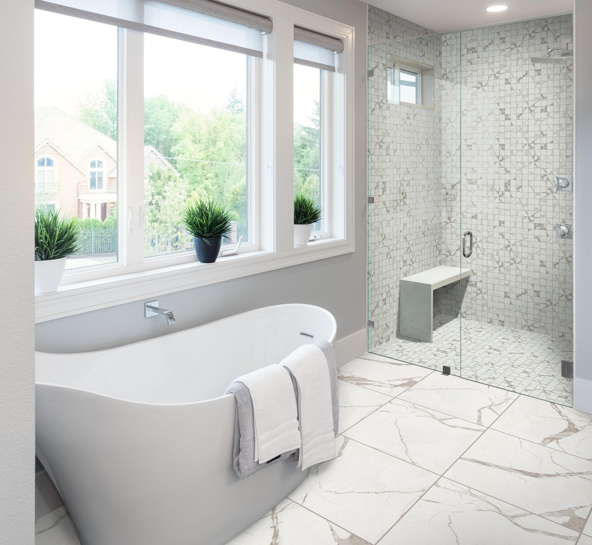 Glamour Salle de bain Calacatta / Glamour Bathroom Calacatta