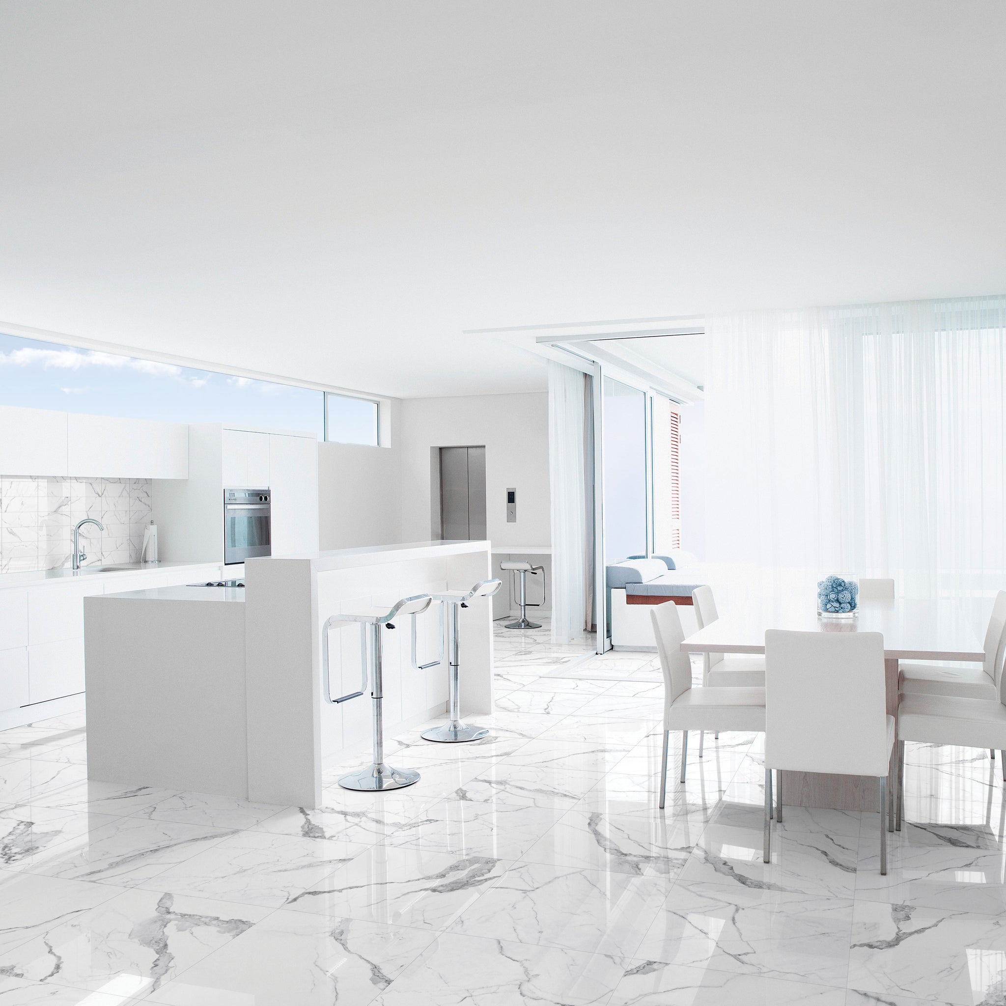 Marmi Cuisine Statuario / Marmi Kitchen Statuario