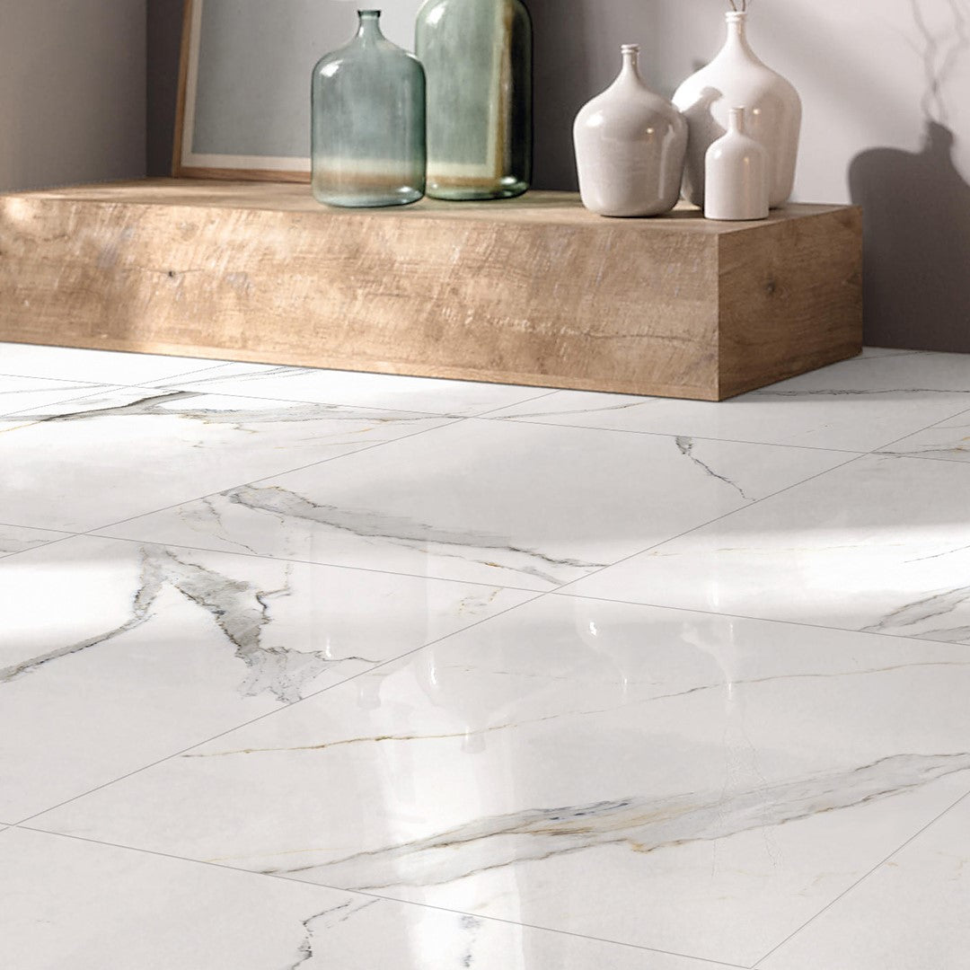 Eterna Mat Salon Gris Calacatta / Eterna Matte Living room Calacatta Grey