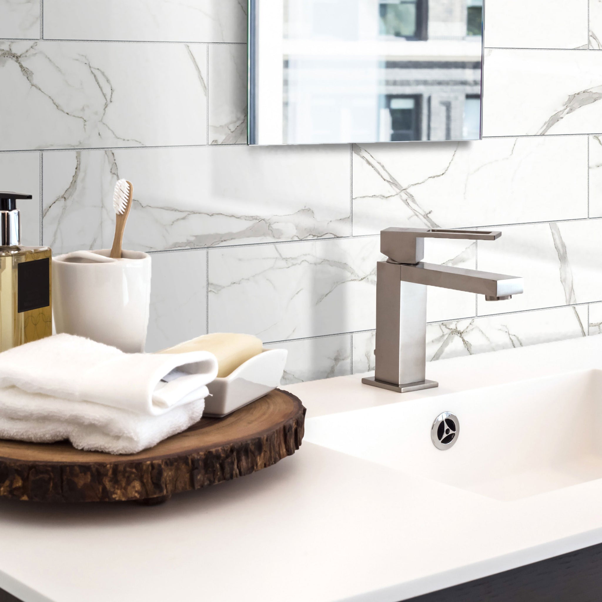 Glamour Salle de bain Calacatta / Glamour Bathroom Calacatta