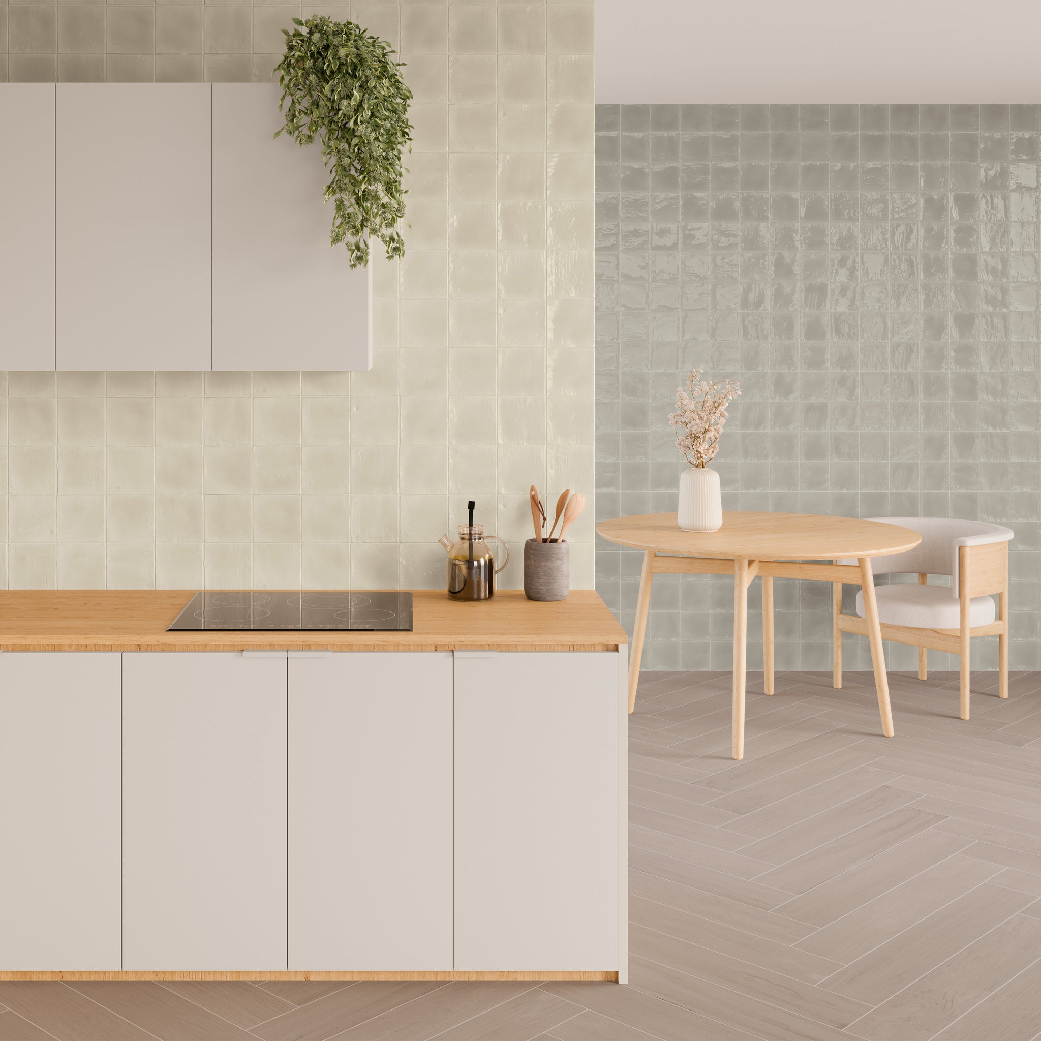 Cuisine Taupe / Taupe Kitchen