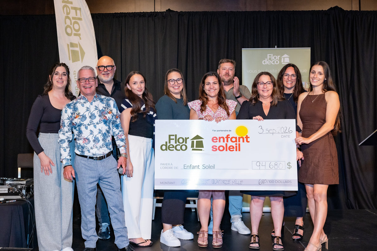 La 5e édition du tournoi de golf Flordeco permet d’amasser 94 680 $ pour Enfant Soleil