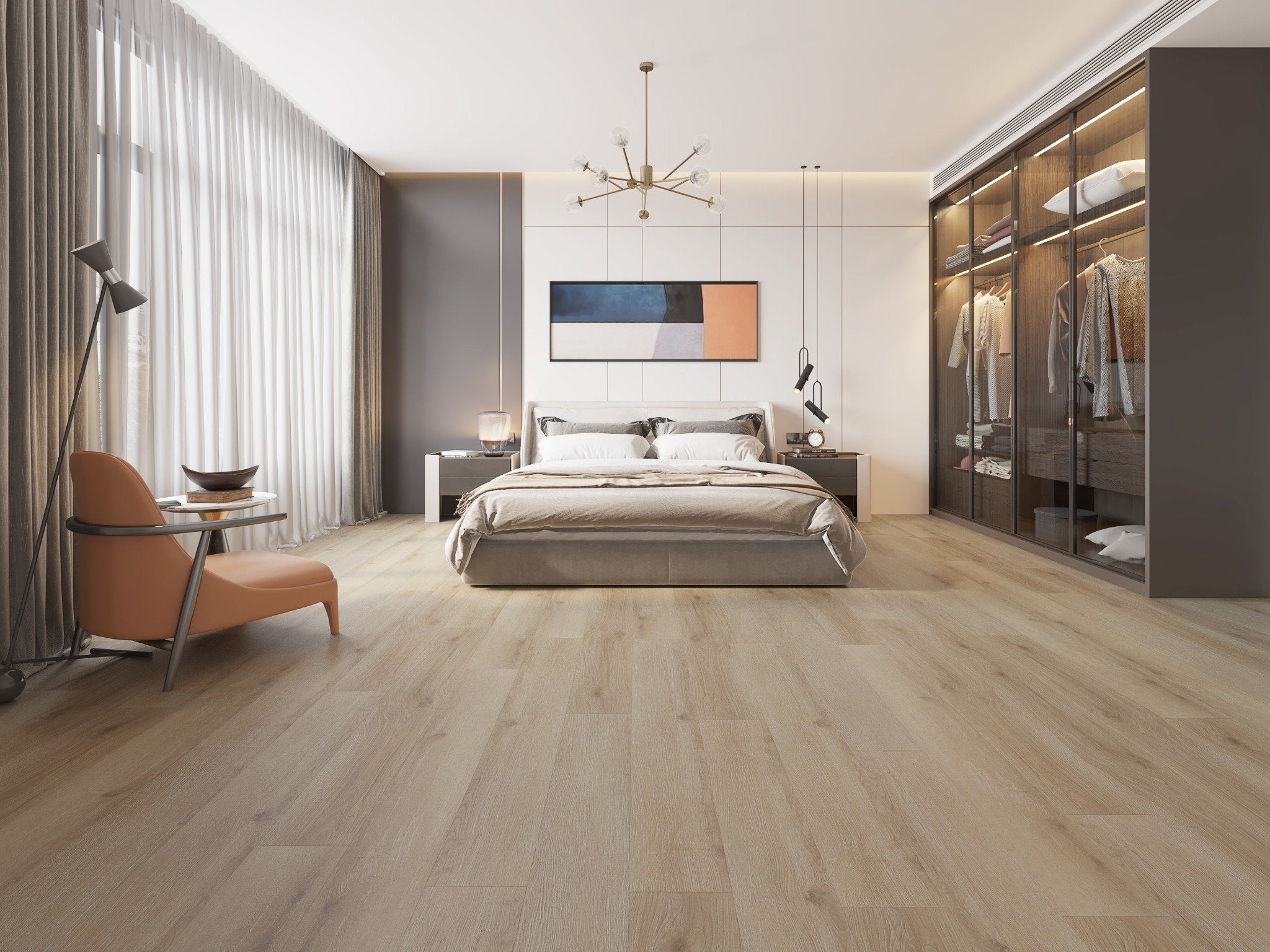 Plancher de bois franc disponible chez Flordeco