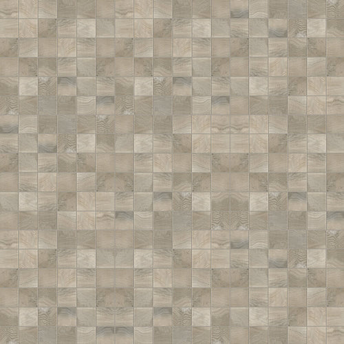 Unicom wooden mosaique 2" x 2" (12" x 12") mat