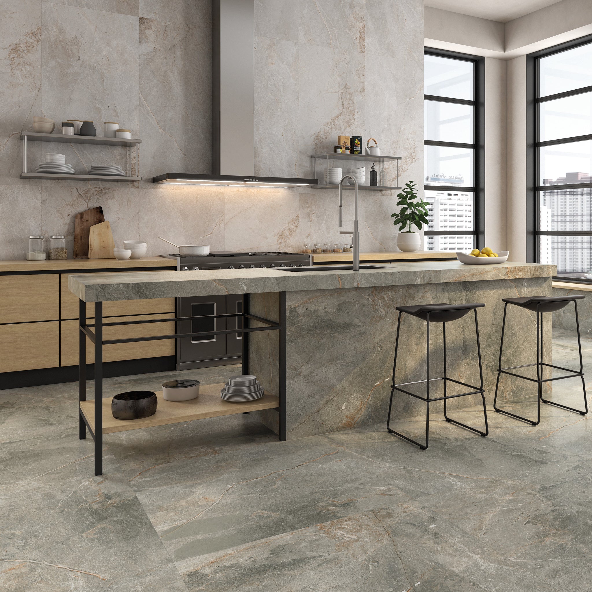 Toscana Cuisine Gris et Perla / Toscana Kitchen Grey & Perla