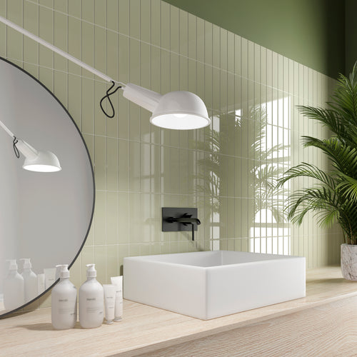 Costa Nova Salle de bain Vert Tanaisie Lustré / Costa Nova Bathroom Tansy Green Glossy